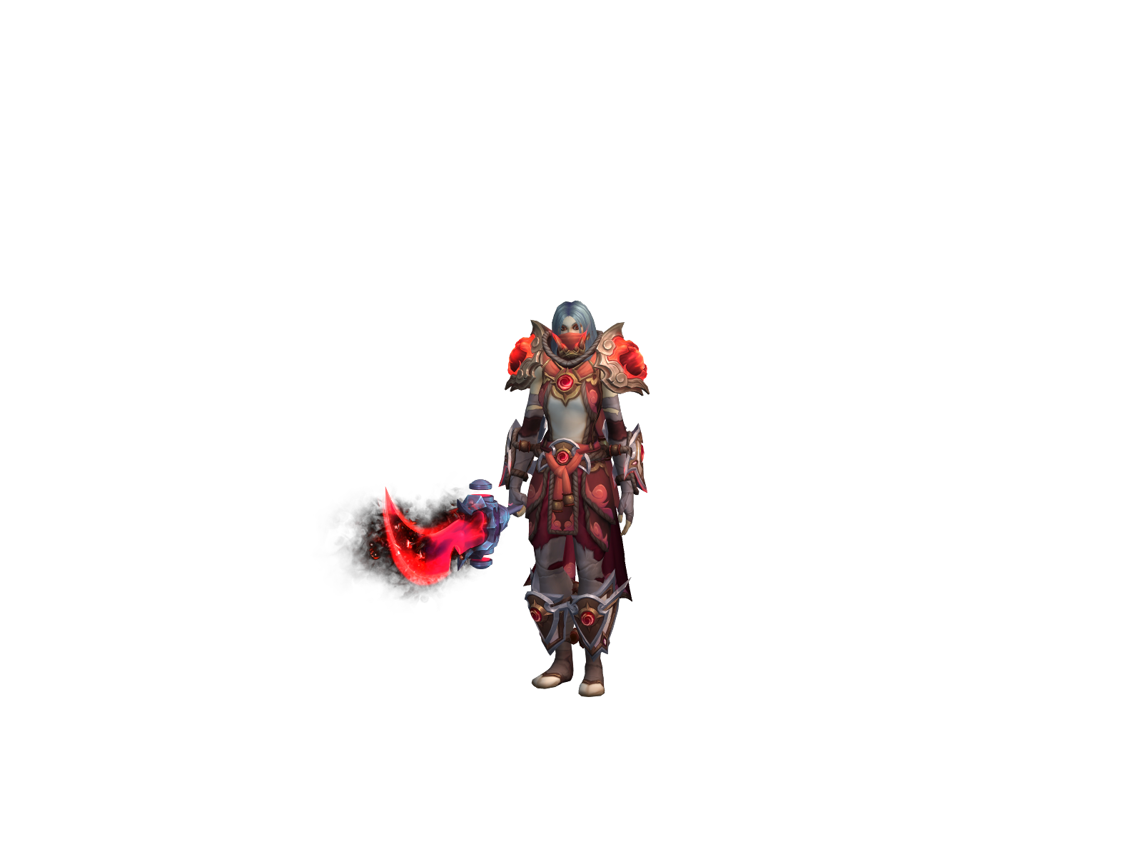 Дикаямята 3D character render