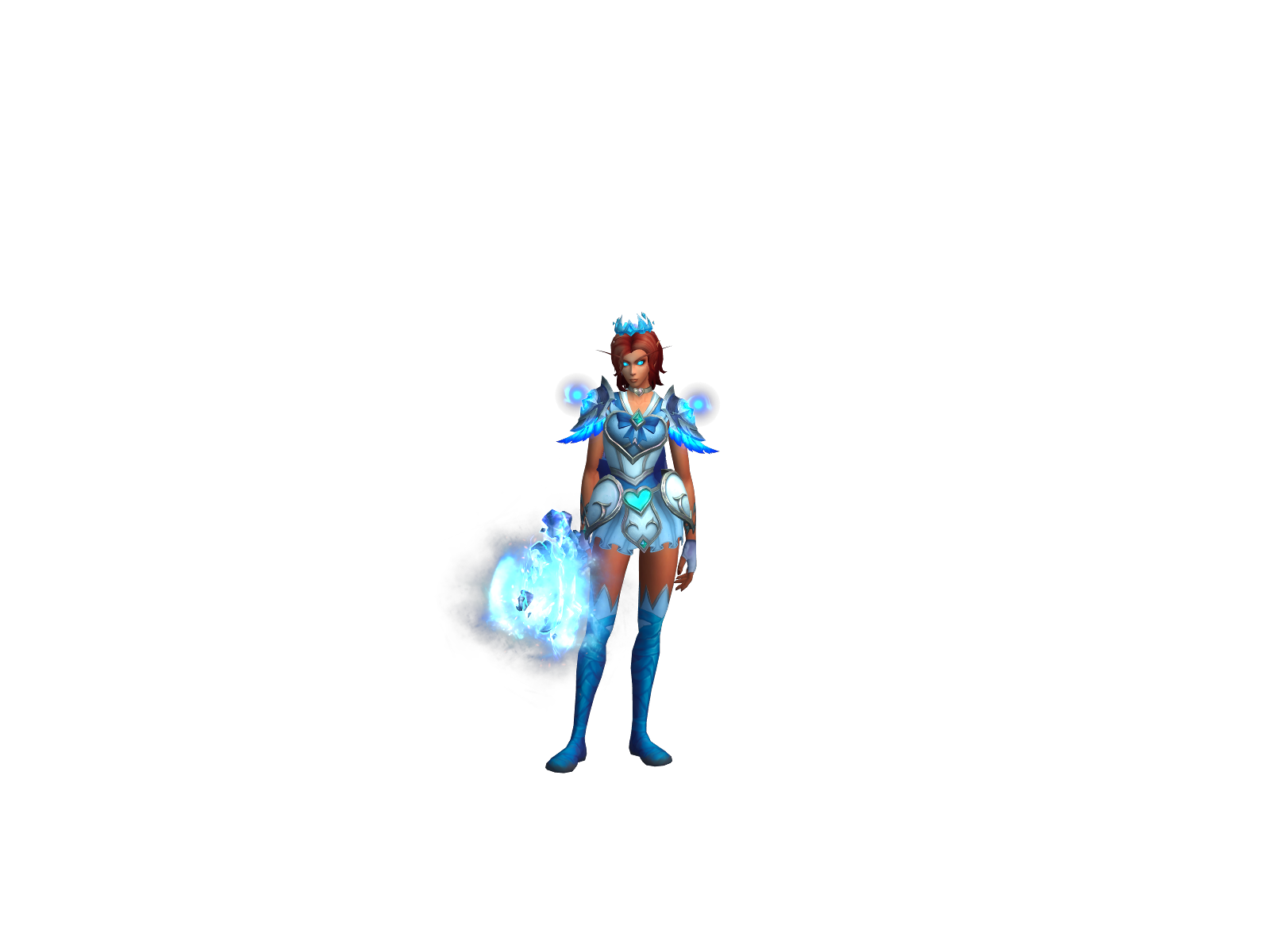 Нилисанда 3D character render