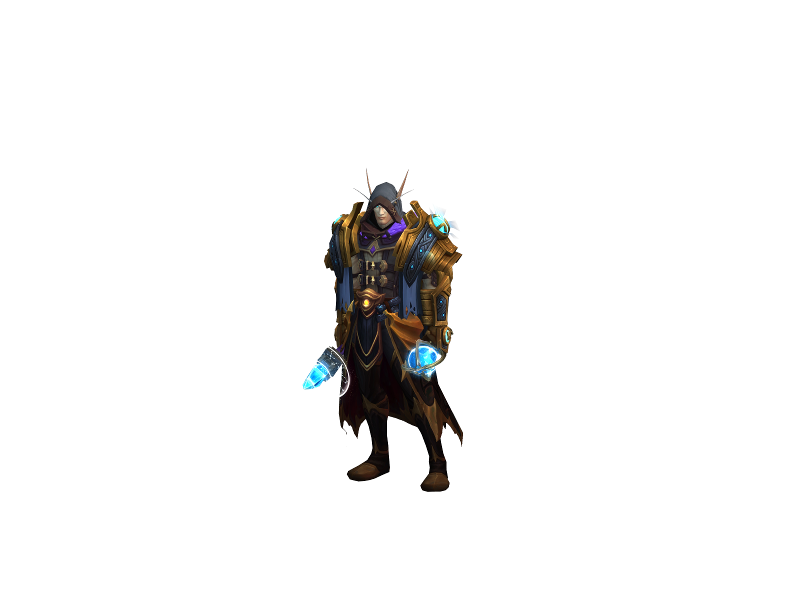Вагул 3D character render