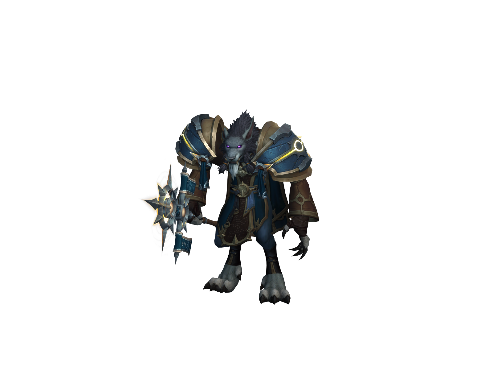 Данглей 3D character render