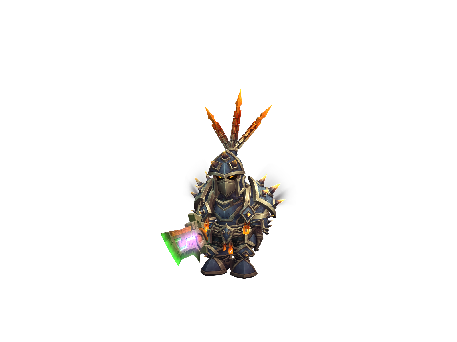 Кумодех 3D character render