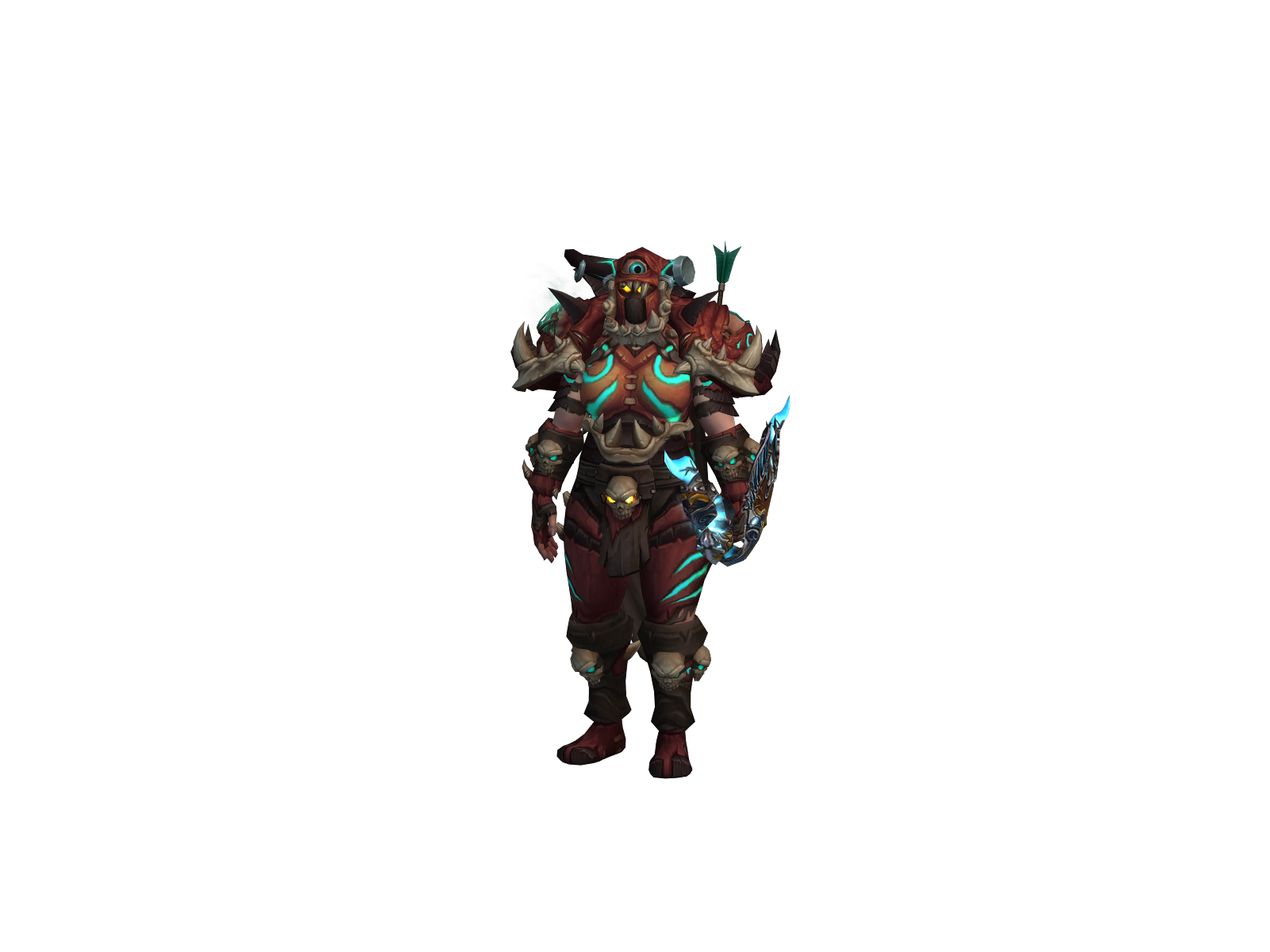 Скаттермисс 3D character render