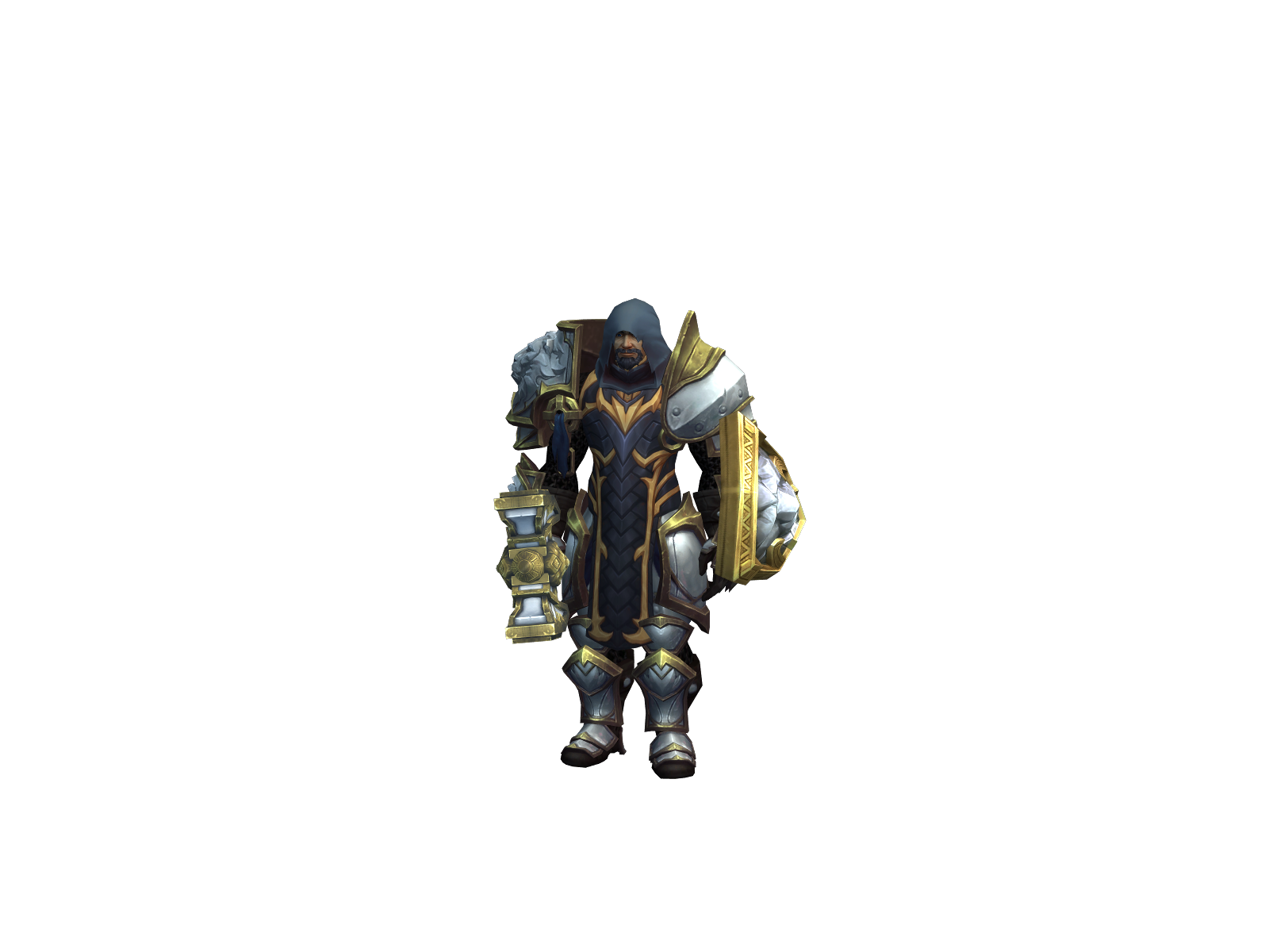 Хроедеберт 3D character render
