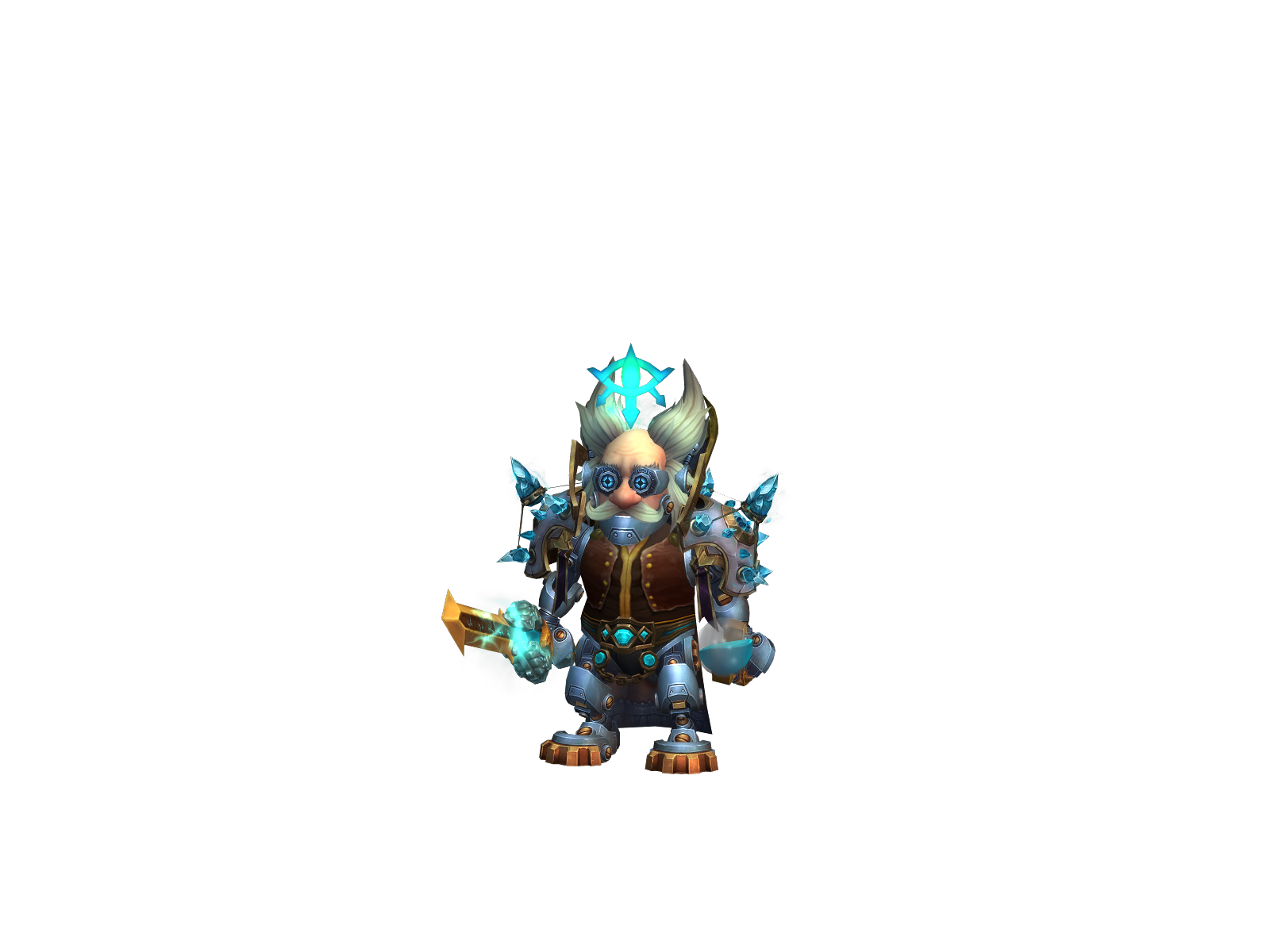 Алеалехандро 3D character render