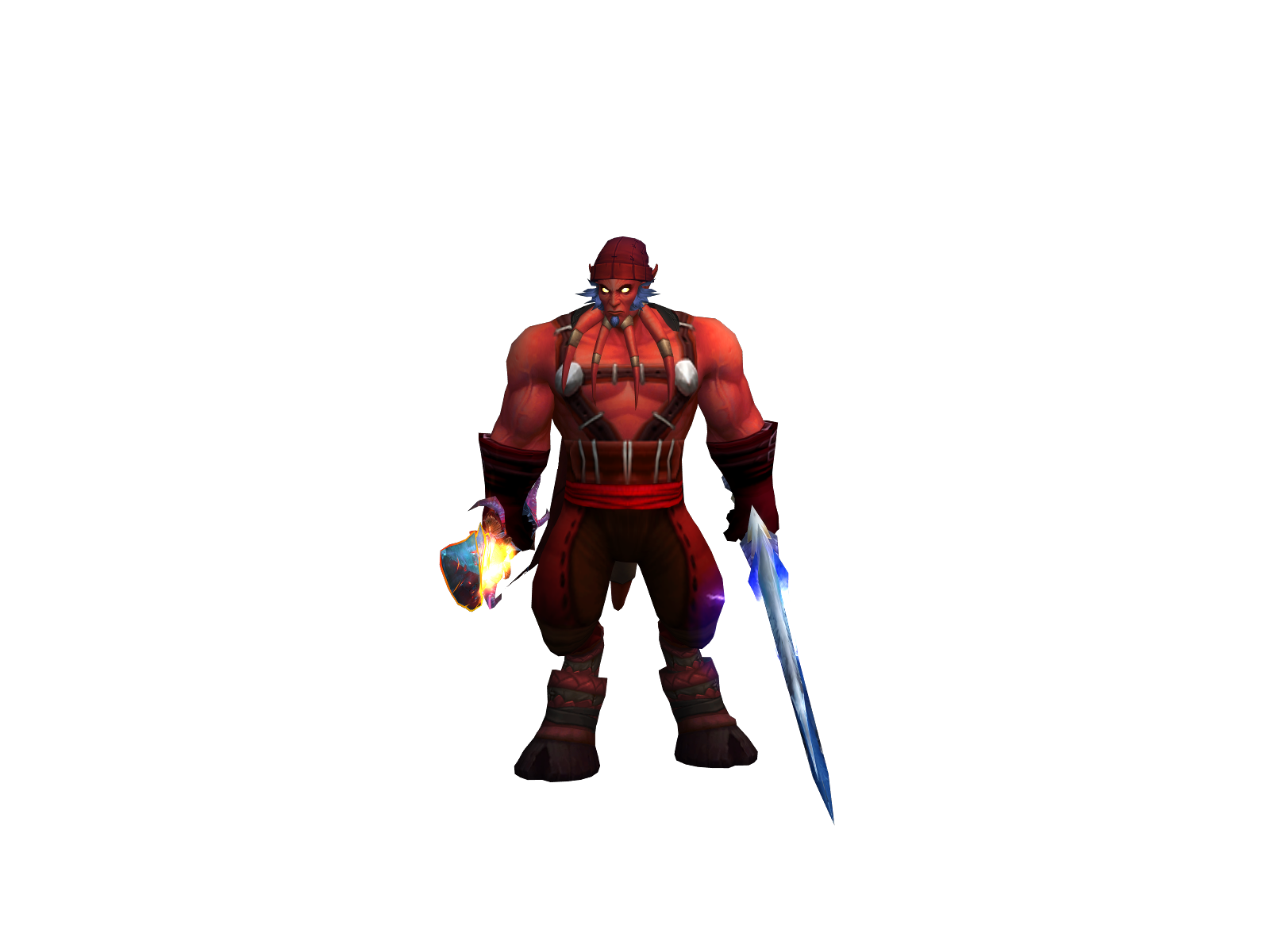 Подкрадуликх 3D character render