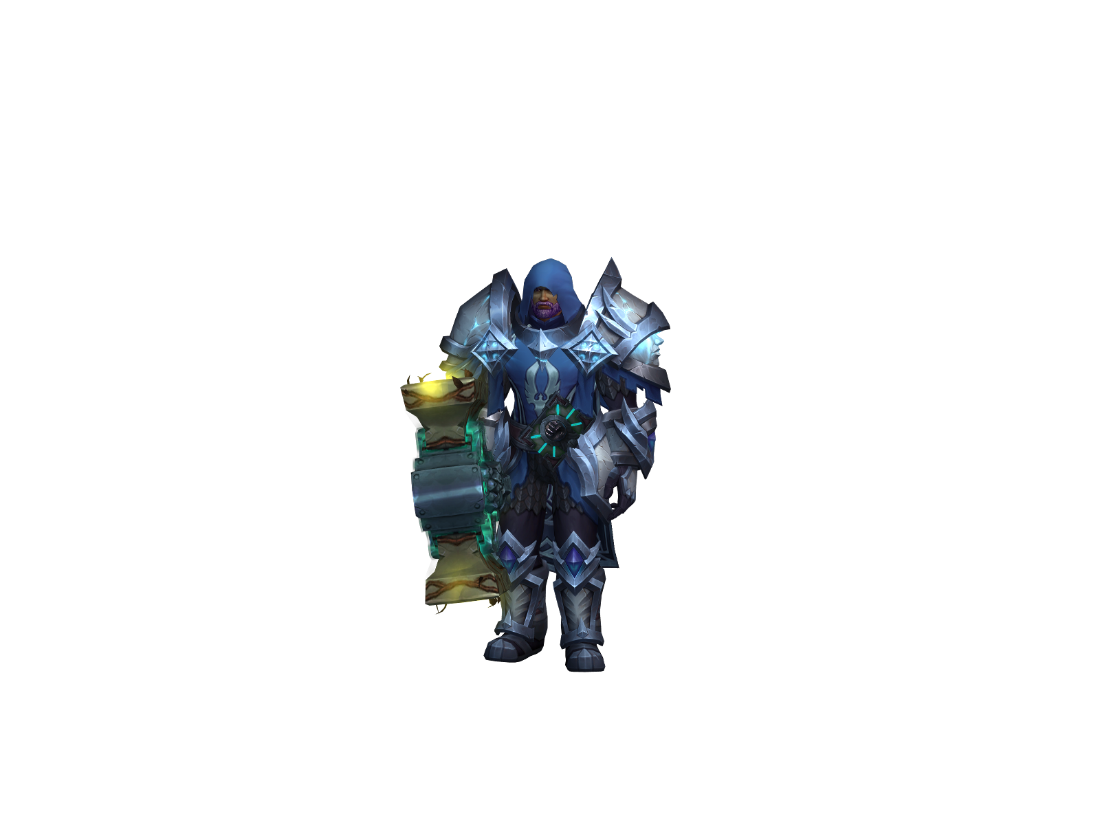Смоукандир 3D character render