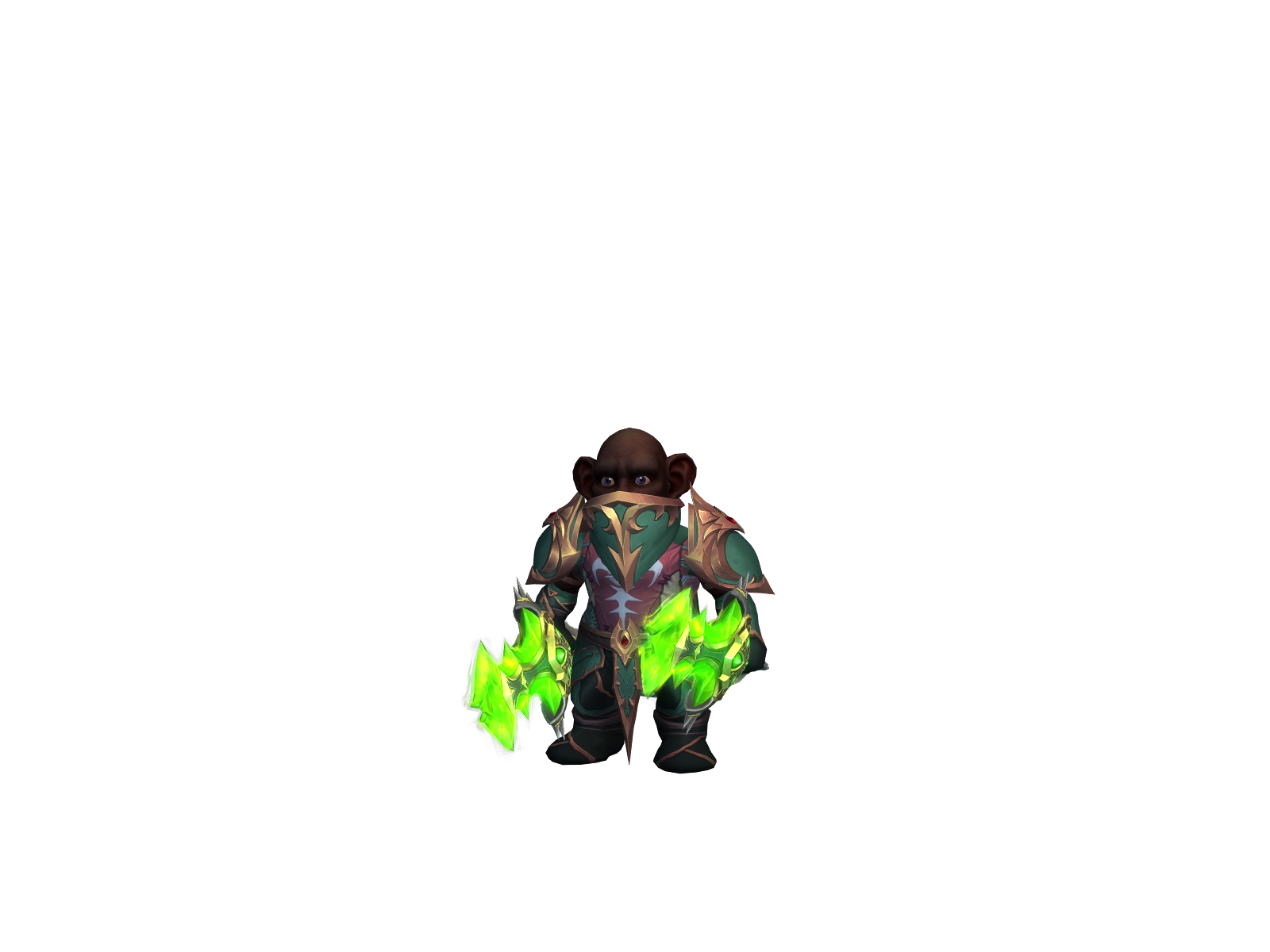 Мемез 3D character render