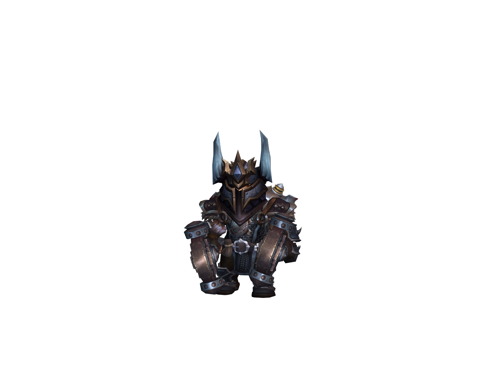 Бебро 3D character render