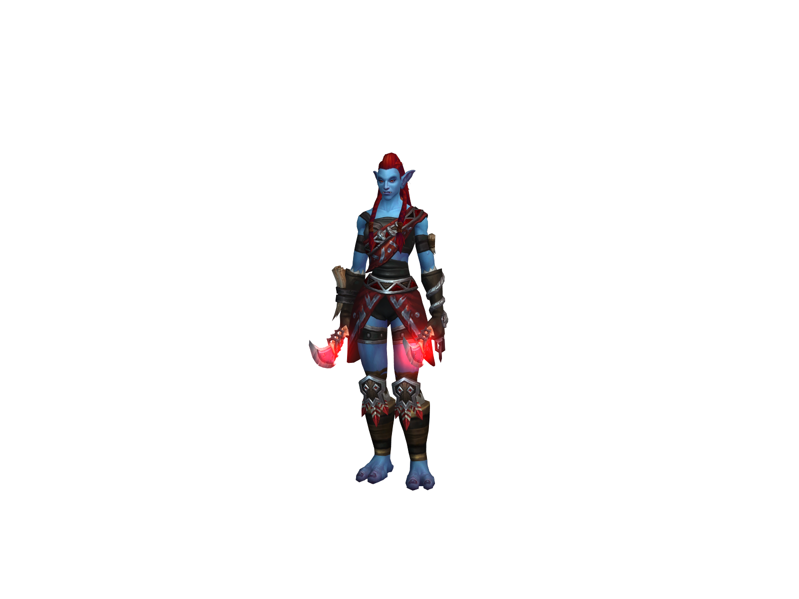 Тлён 3D character render