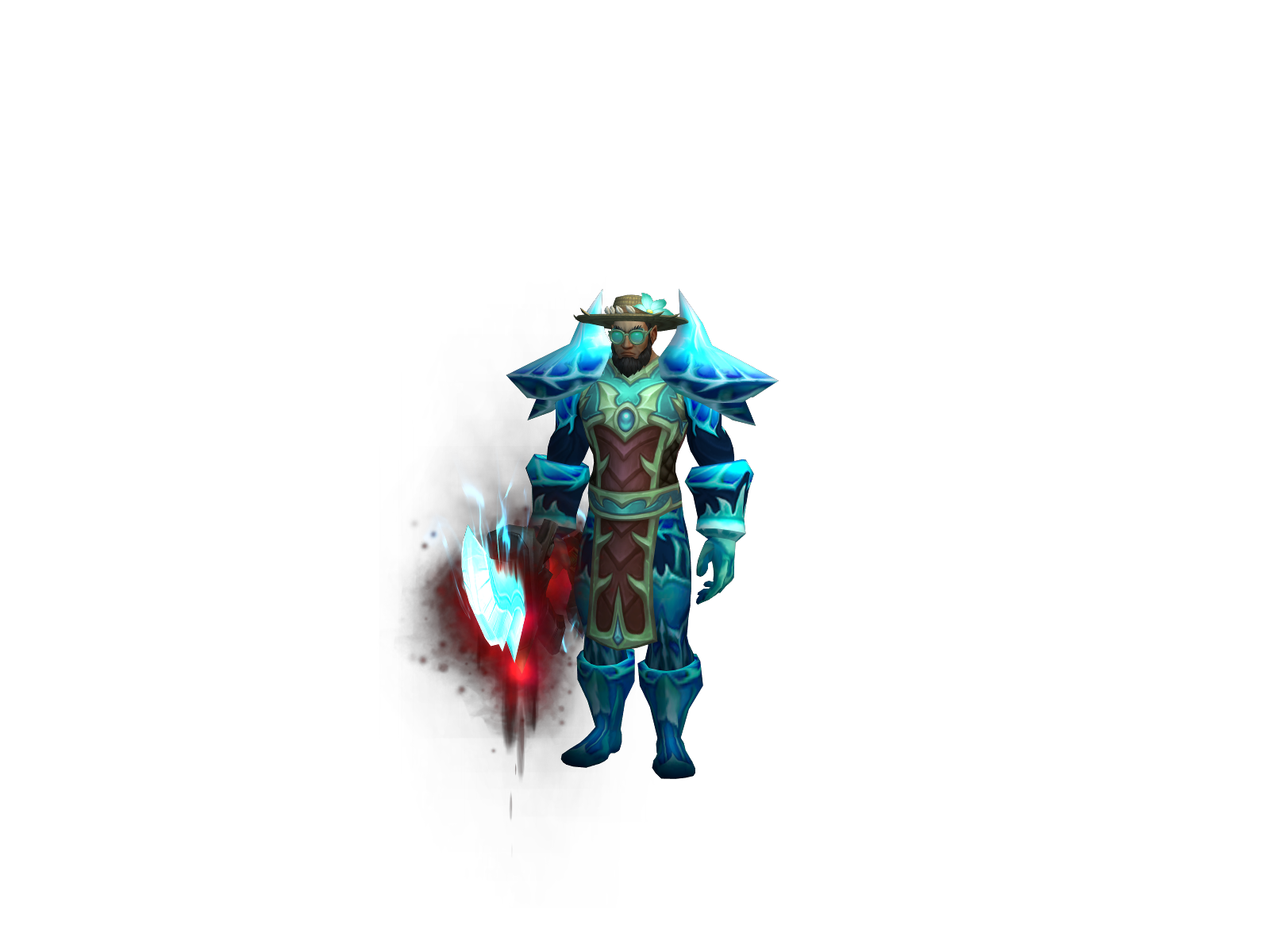 Биополярник 3D character render