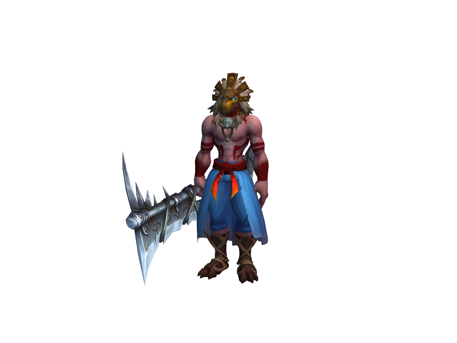 Етить 3D character render