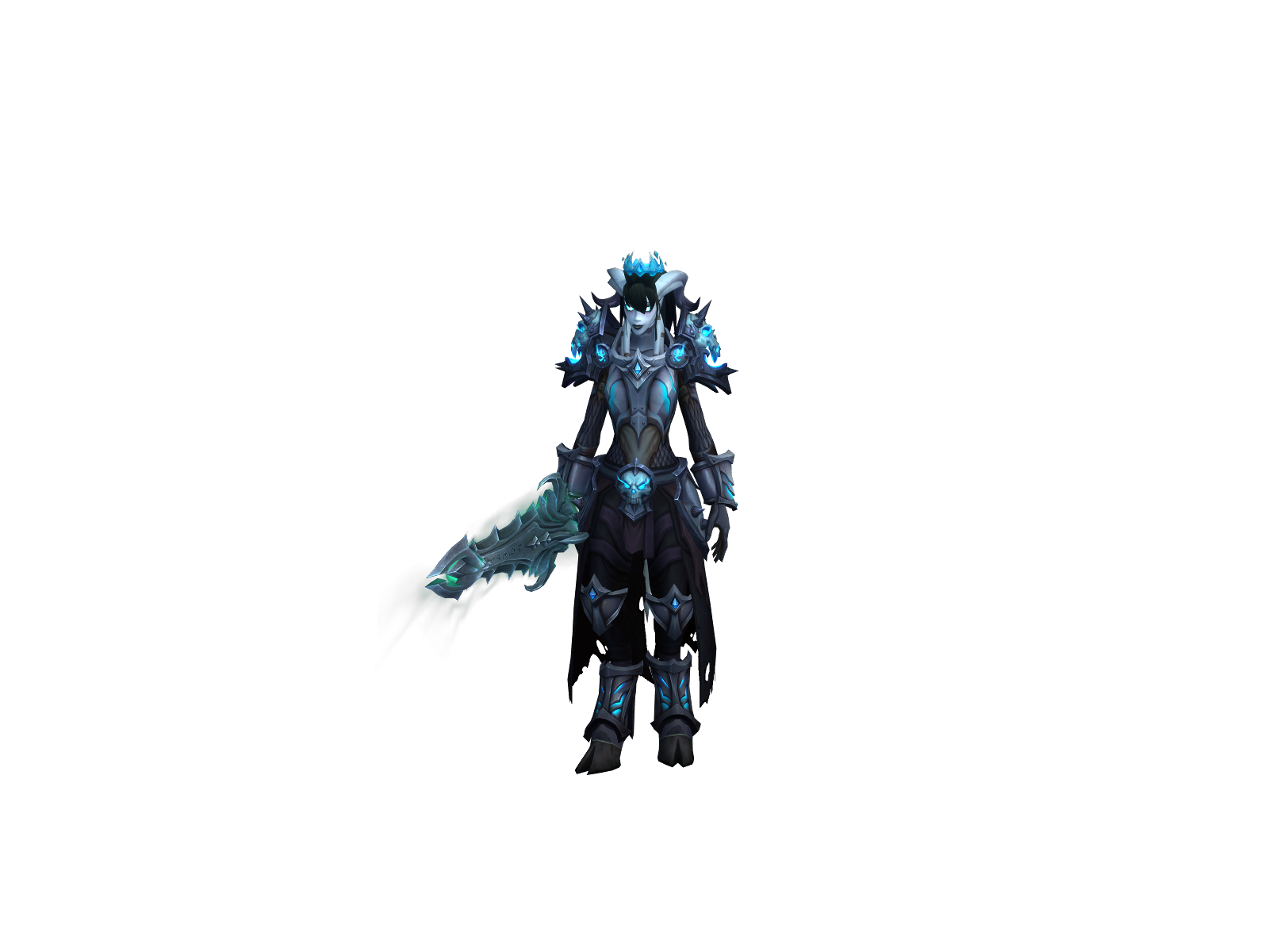 Азуэла 3D character render