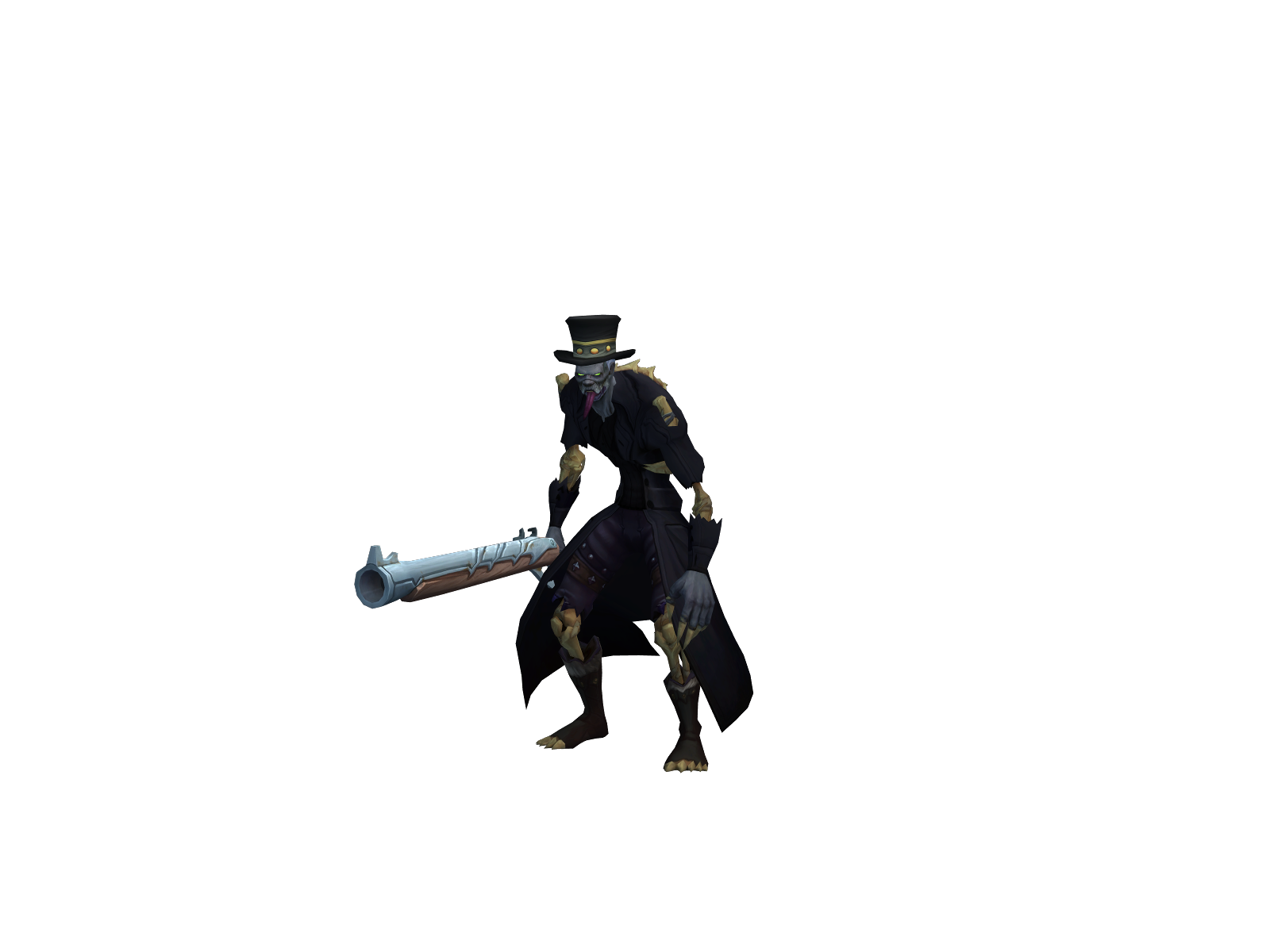 Мамуе 3D character render