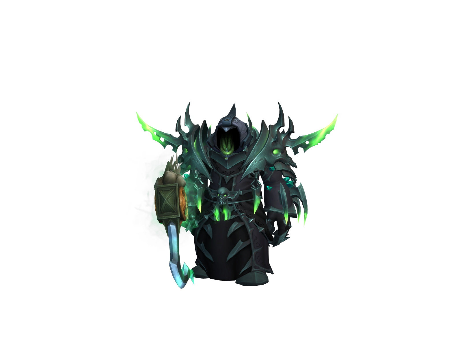 Астрофааг 3D character render