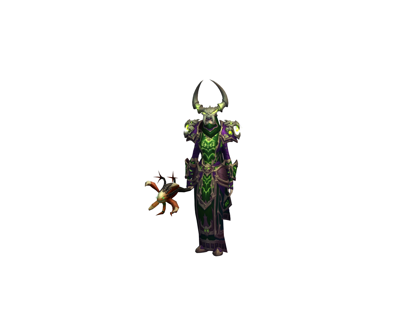 Сатанистках 3D character render