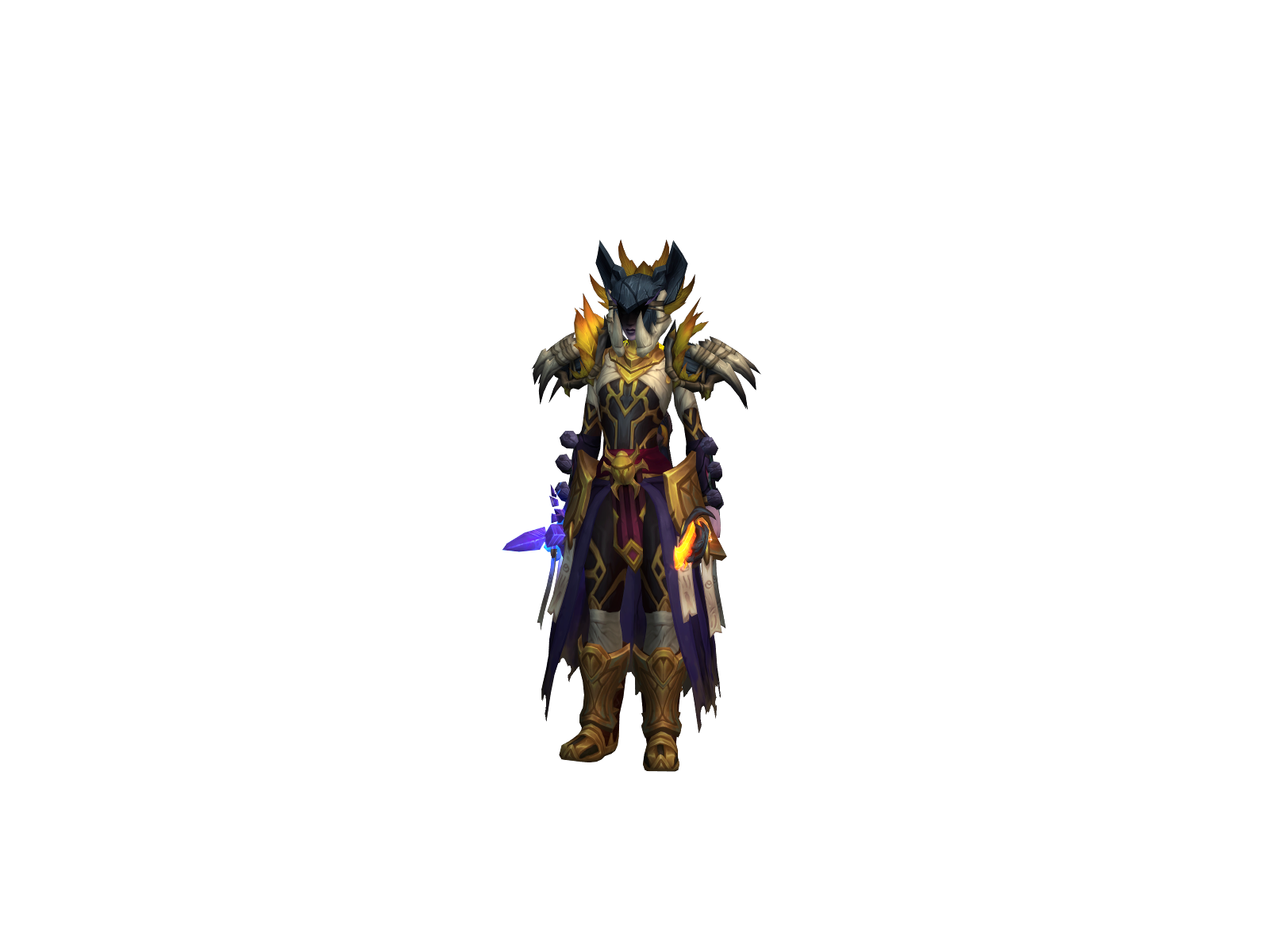 Крагатак 3D character render