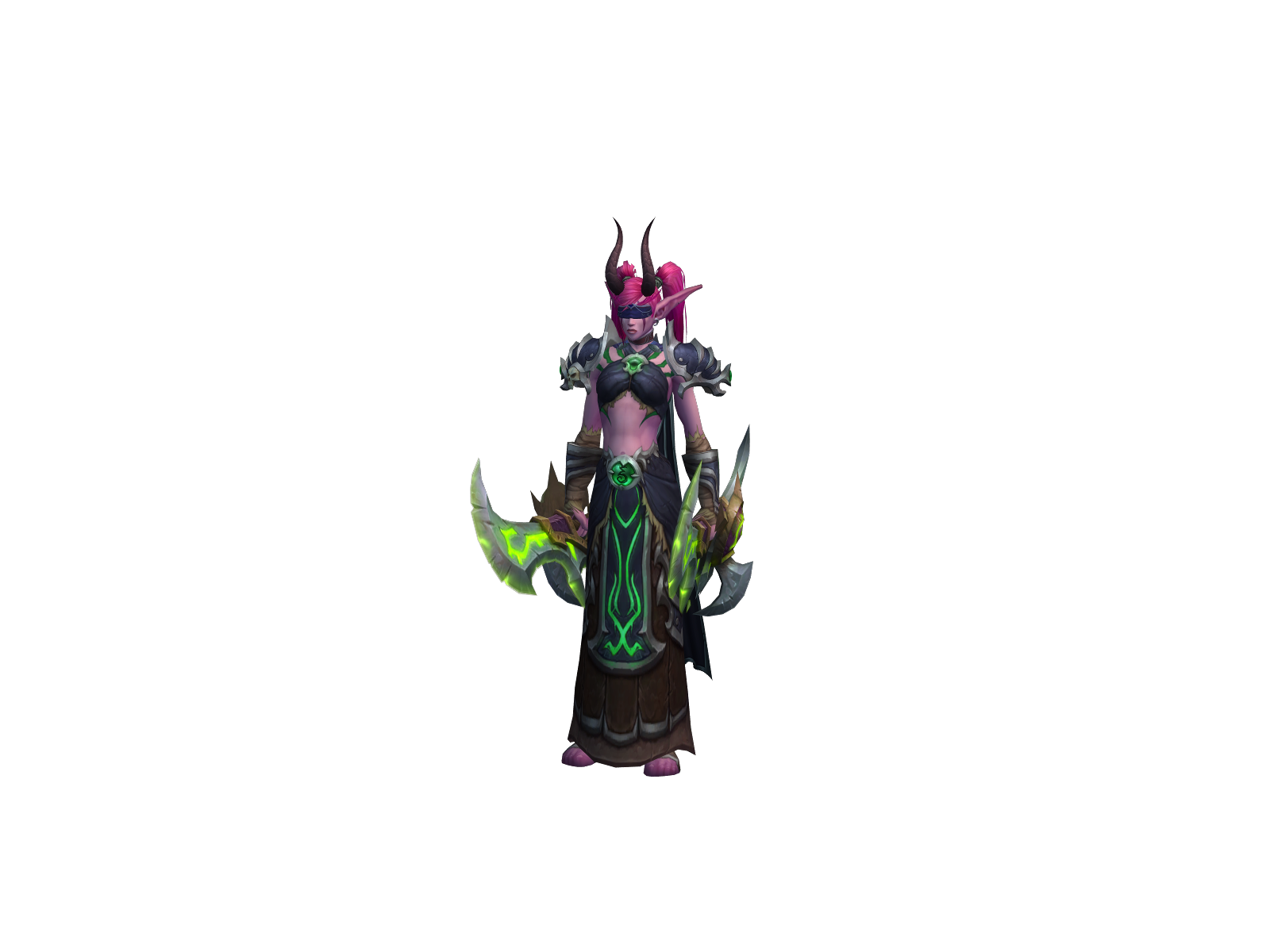 архиплох 3D character render