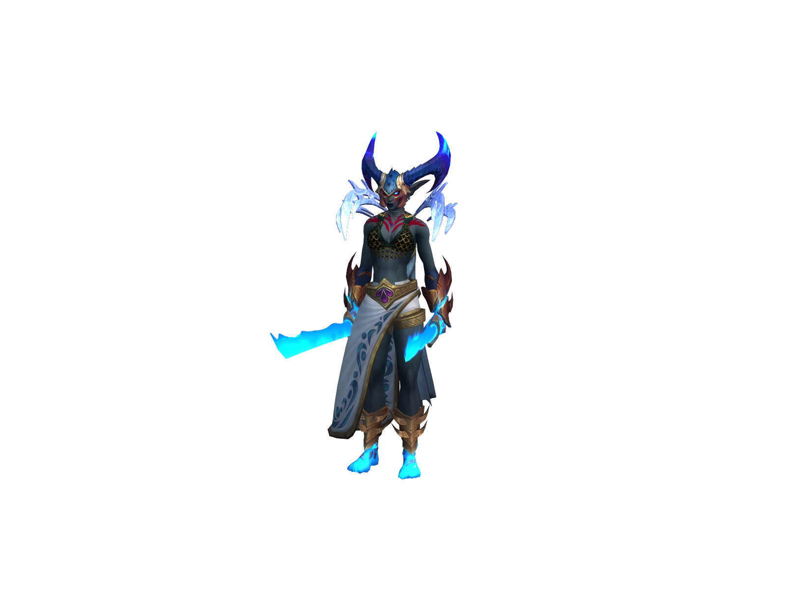 Катунчик 3D character render