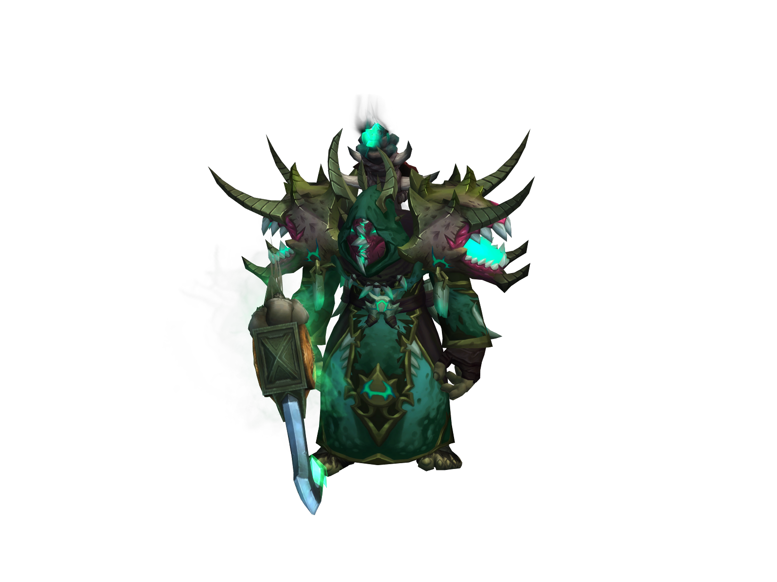 Ишру 3D character render