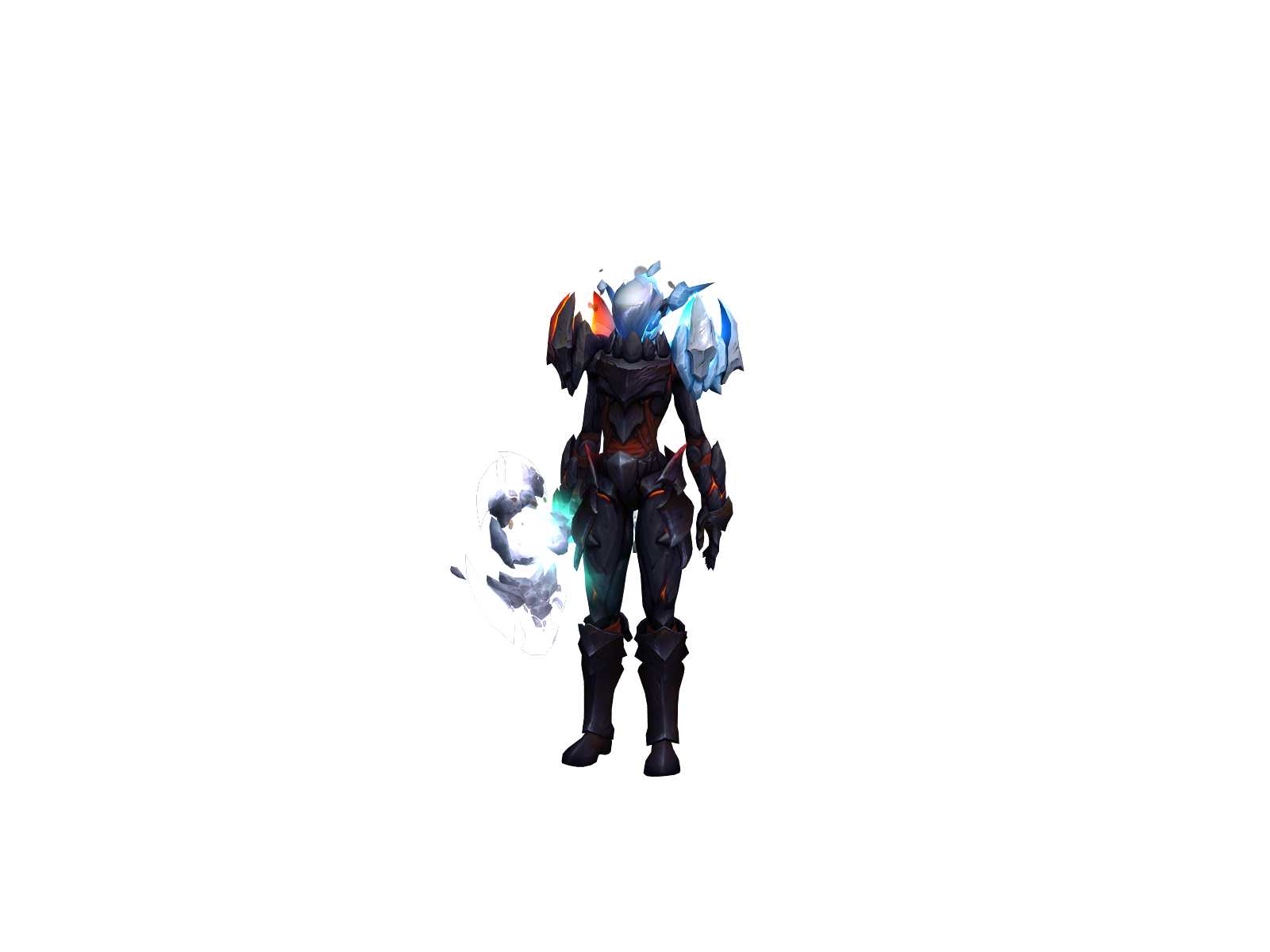 Авентрвар 3D character render