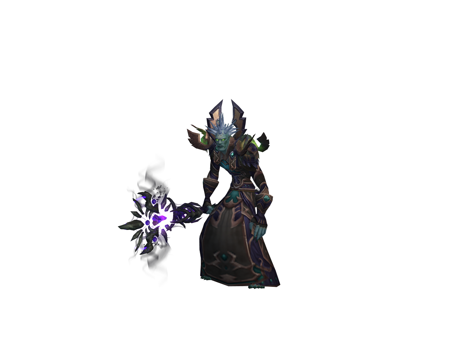 Аксэнавойд 3D character render