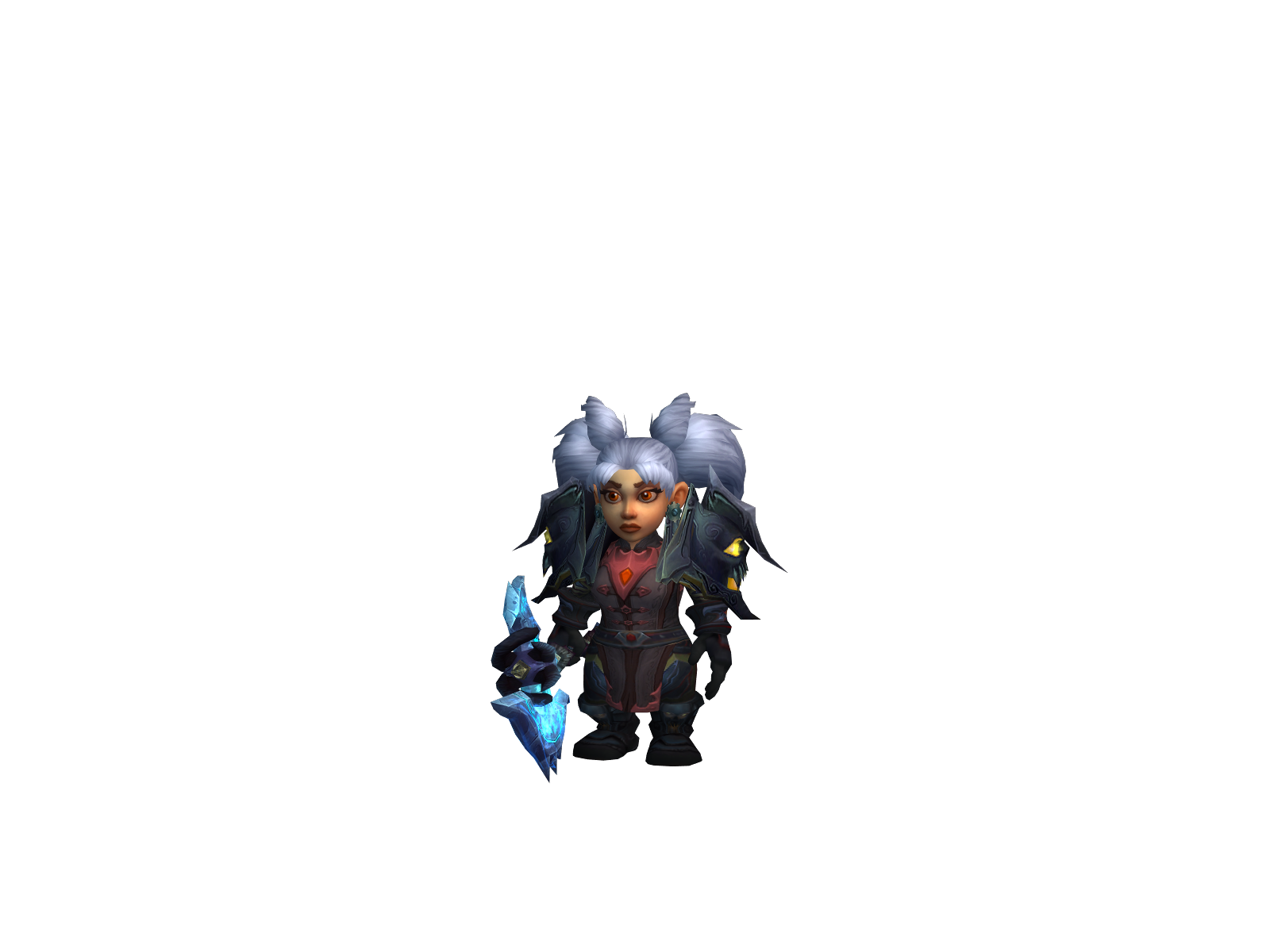 Мираакле 3D character render