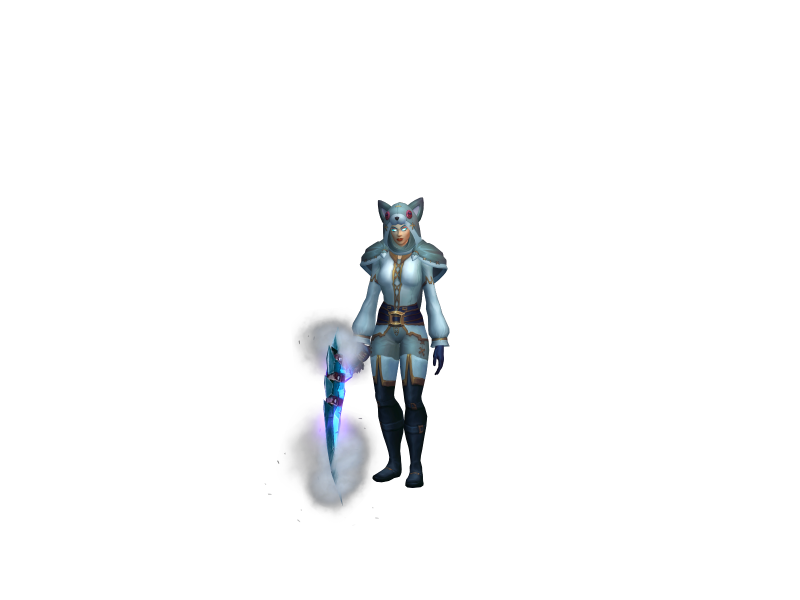 Поллинночка 3D character render