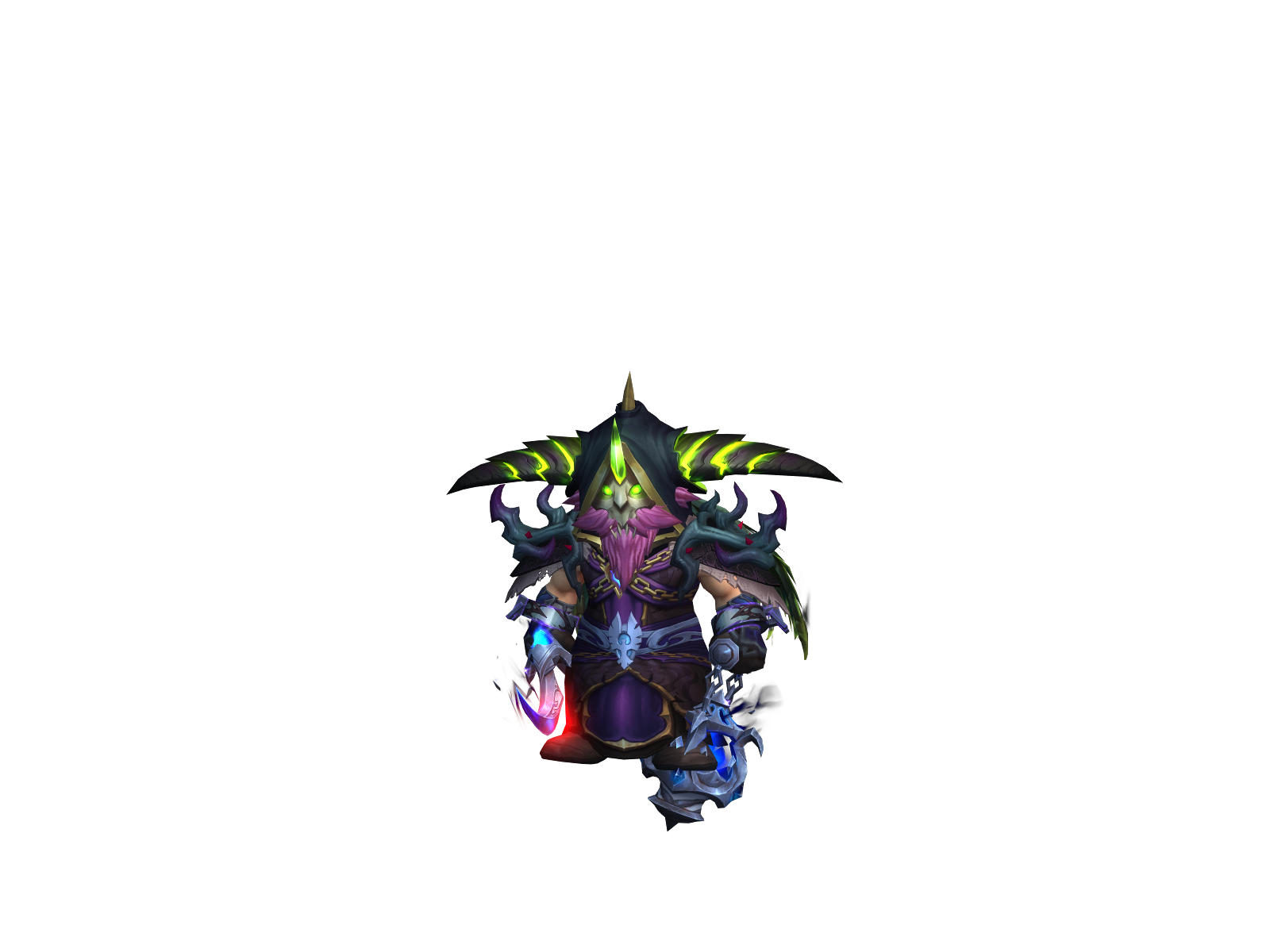 Шиацу 3D character render