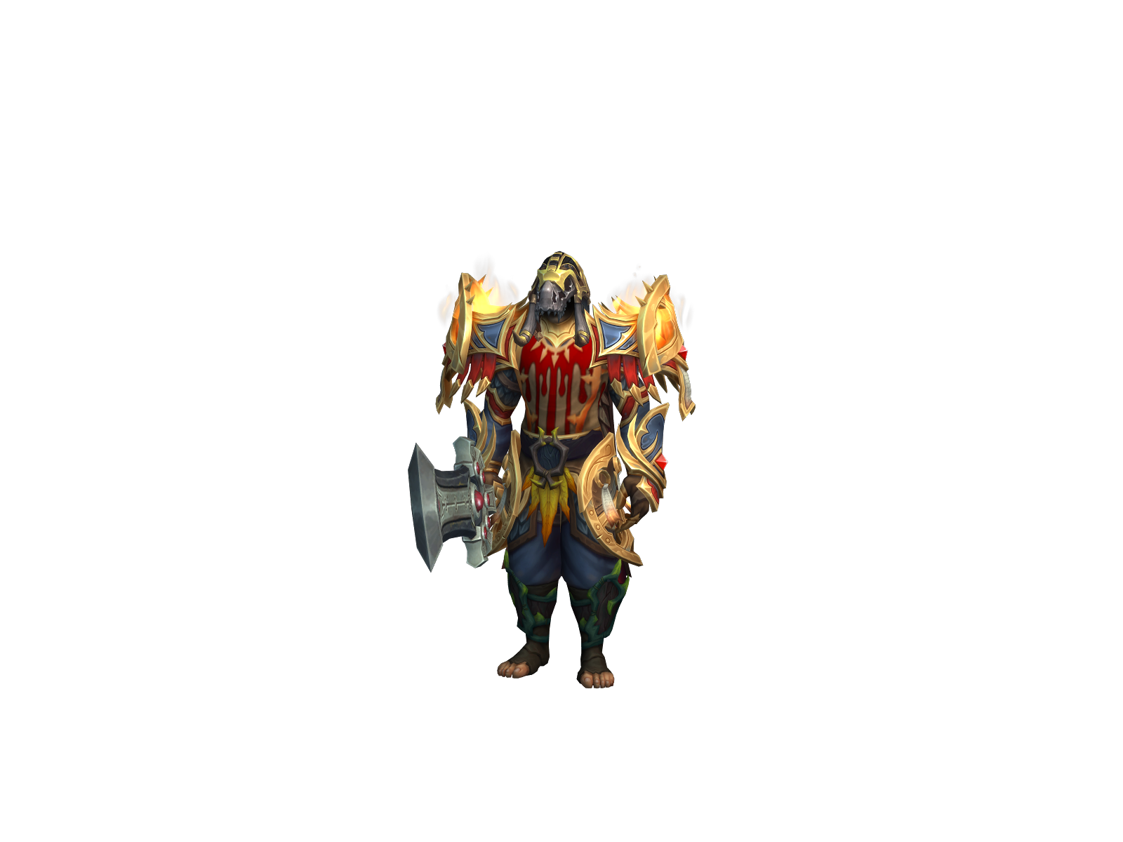 Рашенс 3D character render