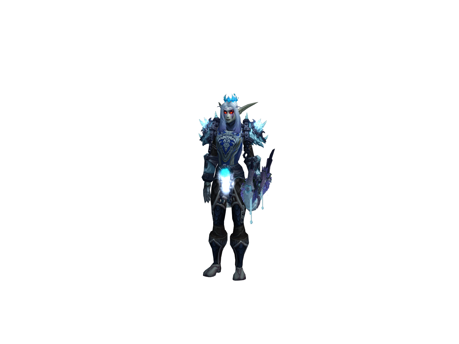 Резера 3D character render