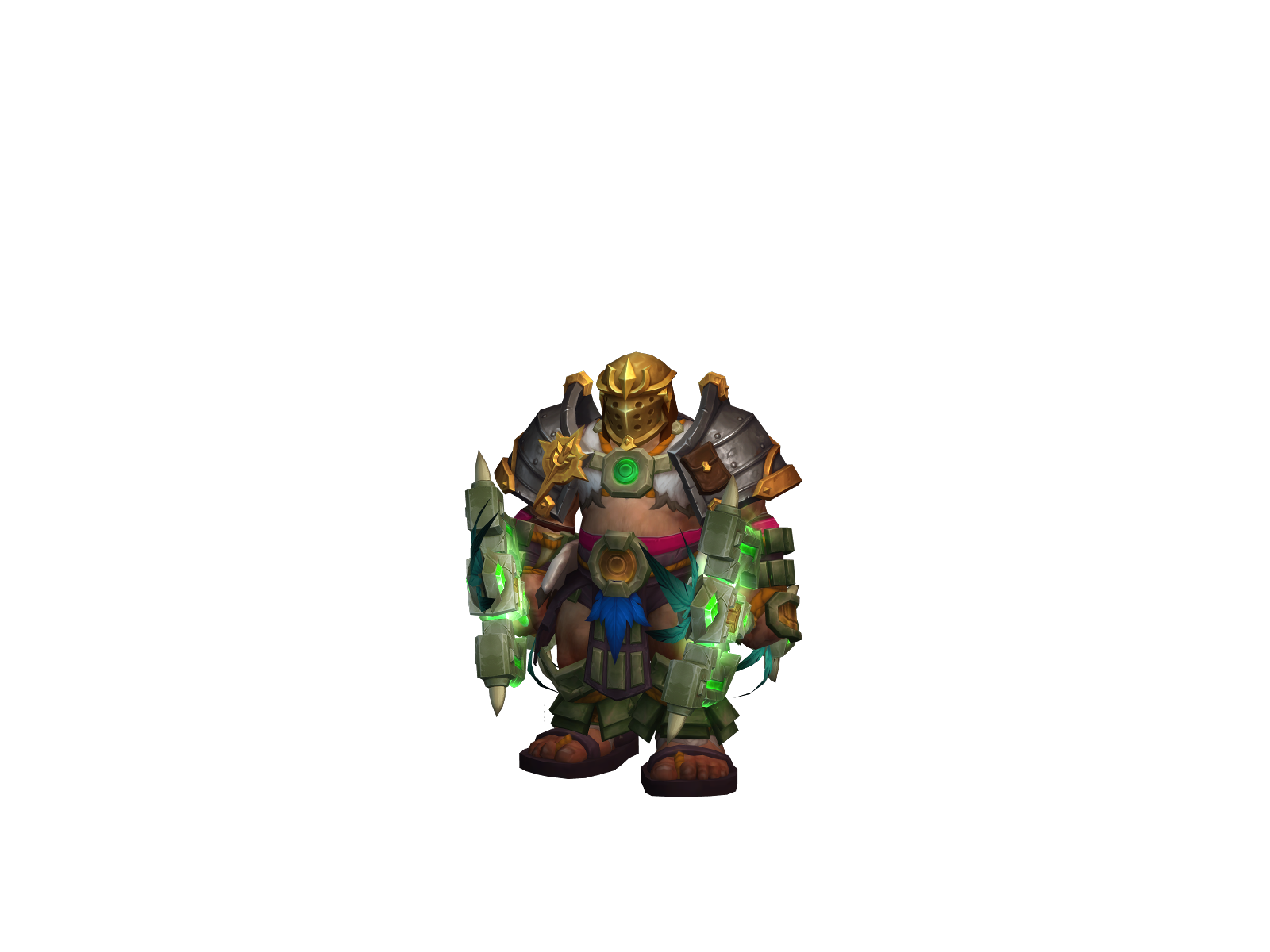 Дрынопупс 3D character render