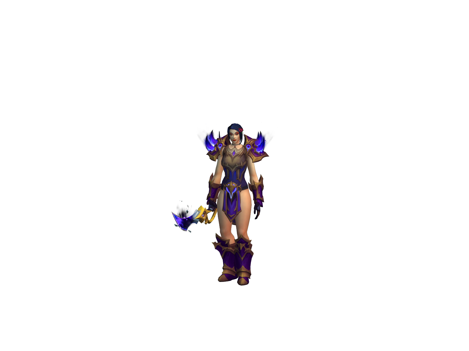 Циганочка 3D character render