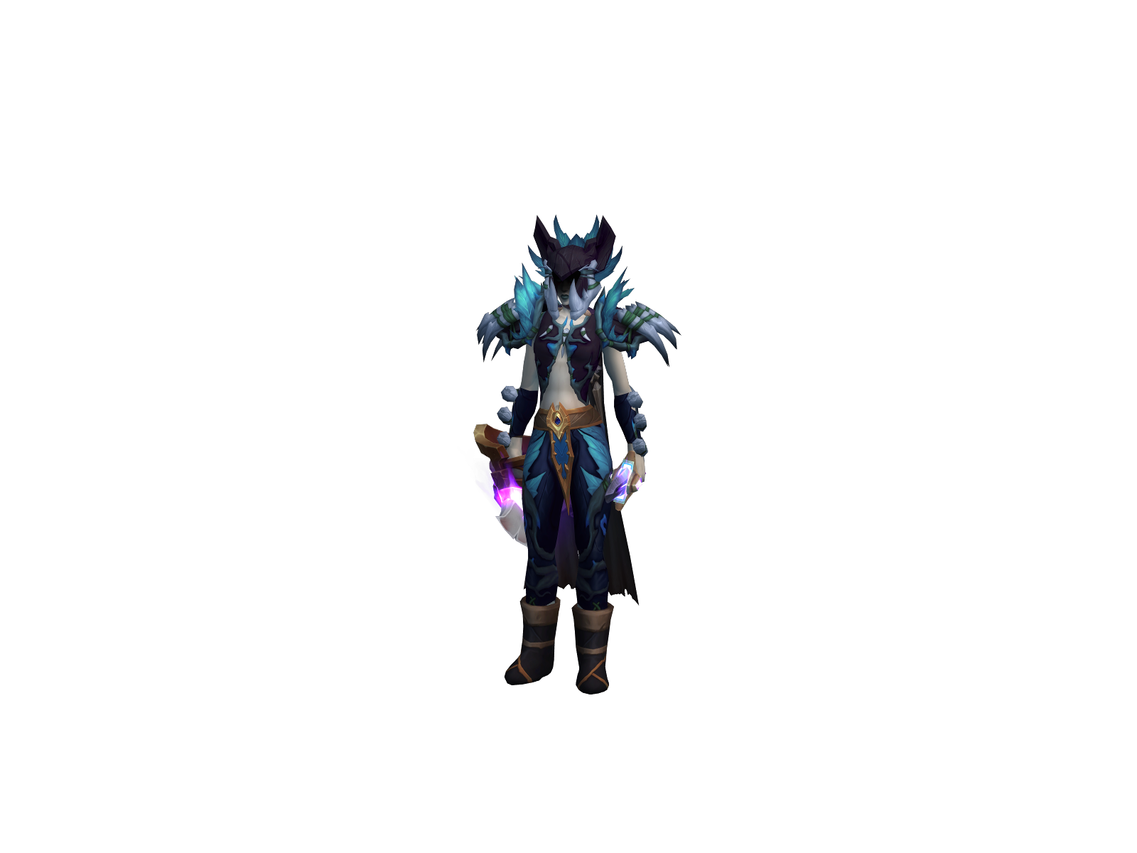 Гаддээм 3D character render