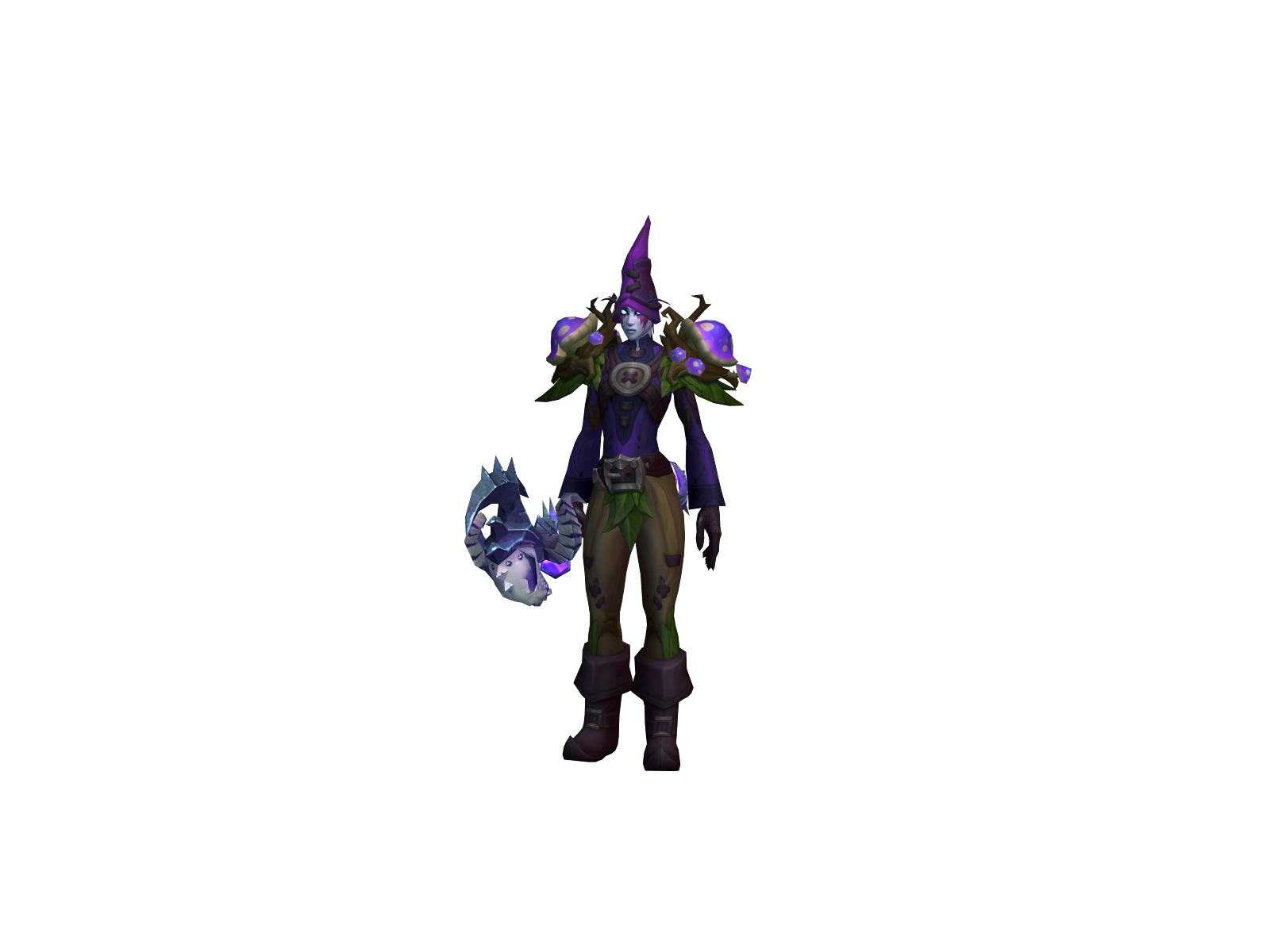 Поджучница 3D character render