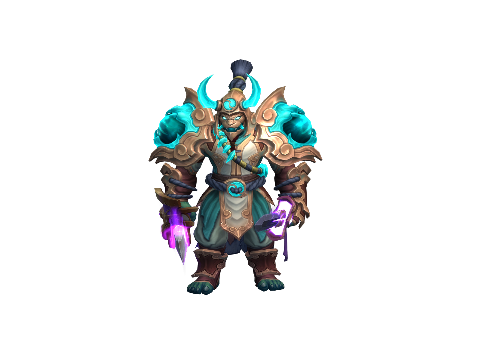 Ломгош 3D character render