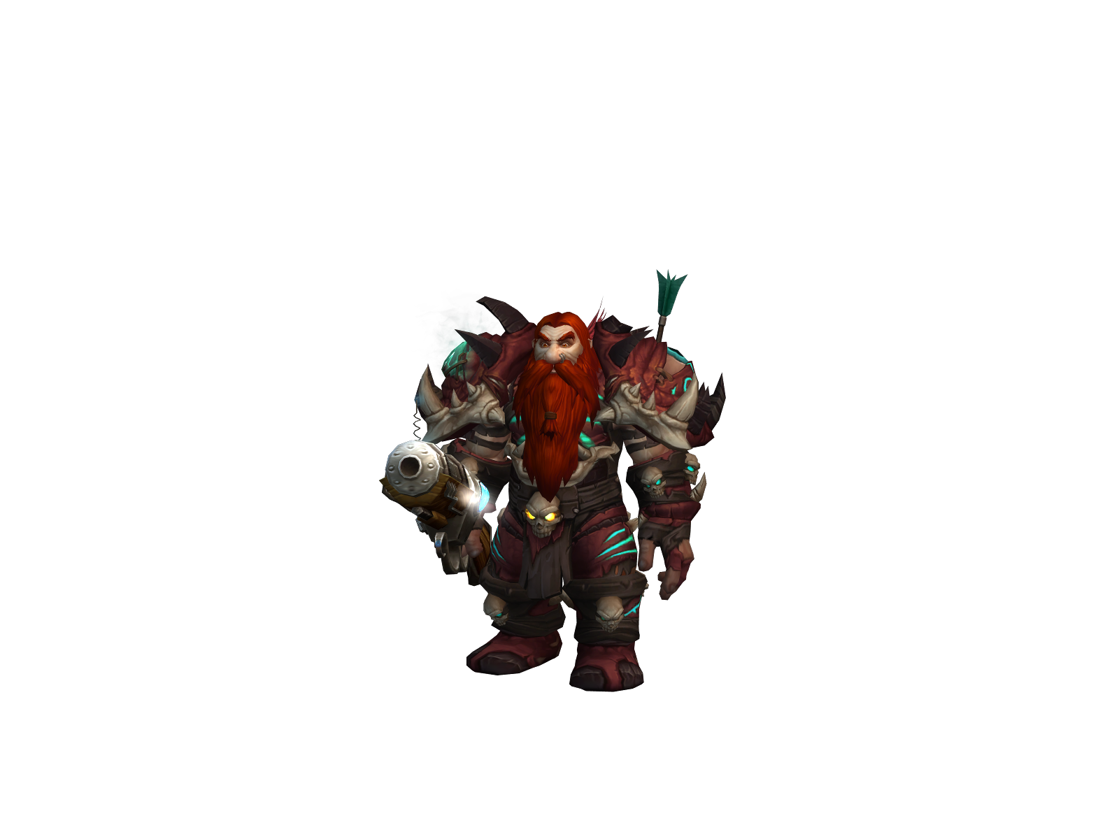 Дрексус 3D character render
