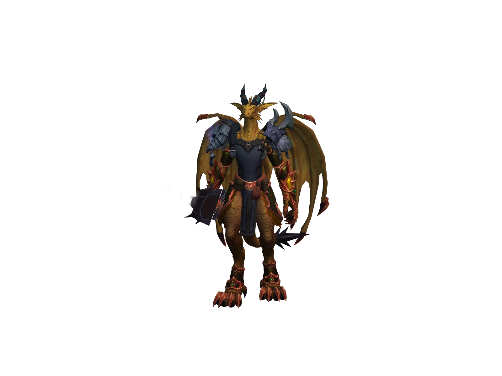 Раттенз 3D character render