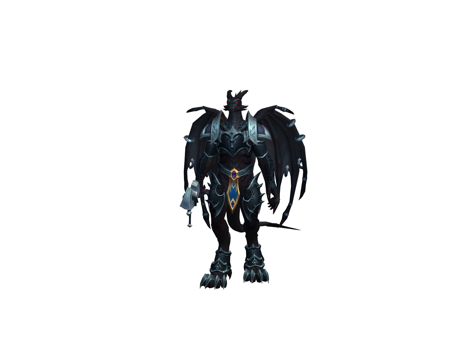 Игниил 3D character render