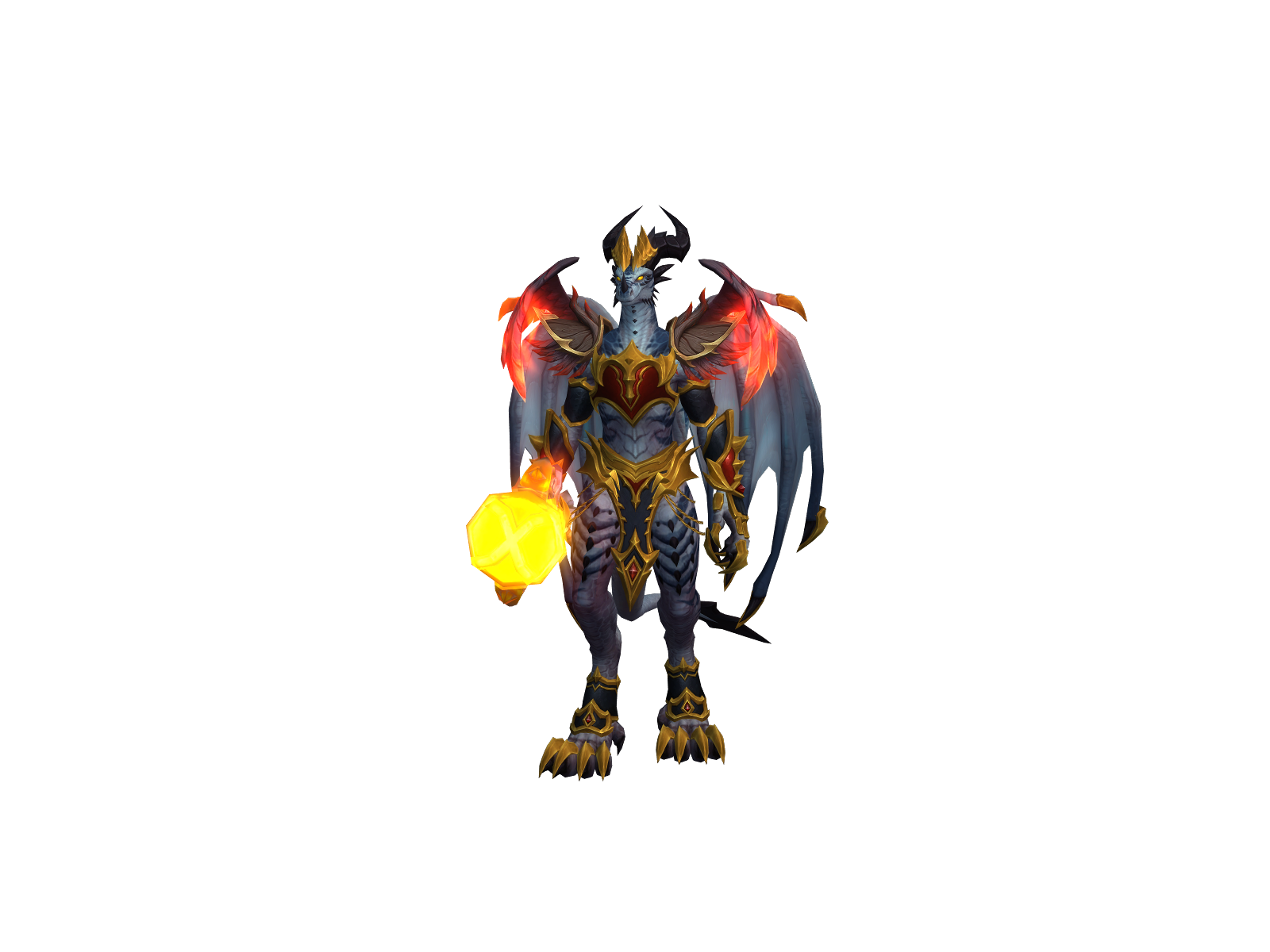 Дагхан 3D character render