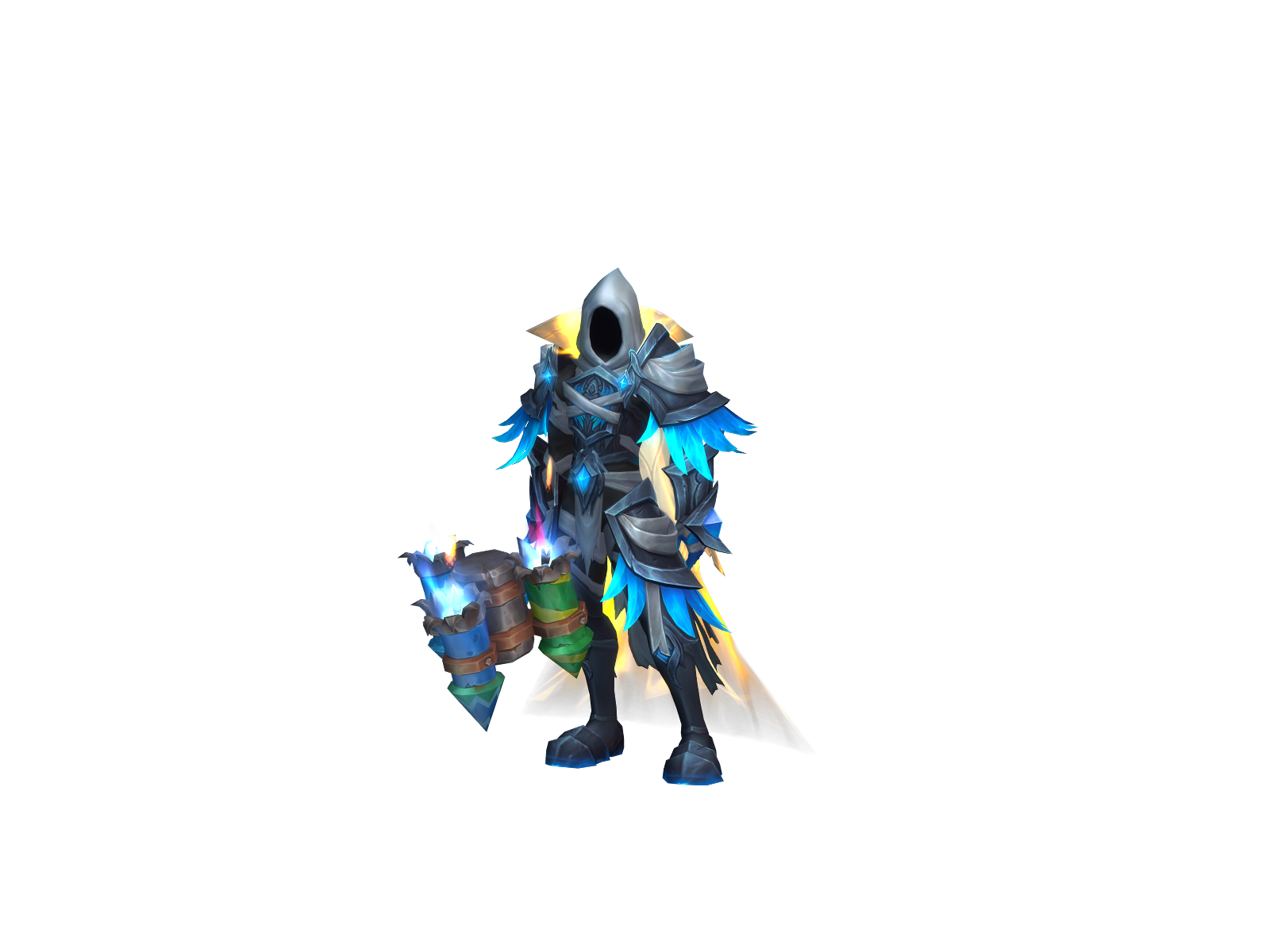 Сумраг 3D character render