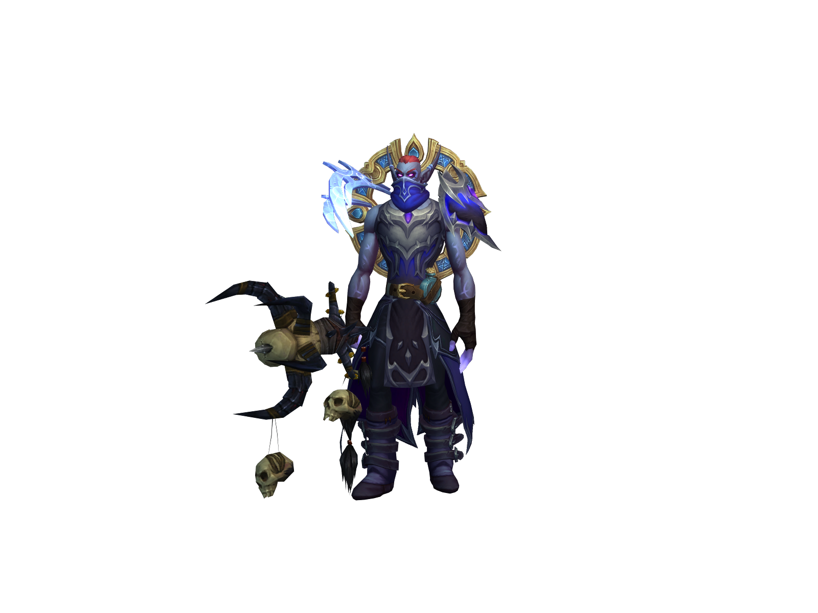 Йокнар 3D character render