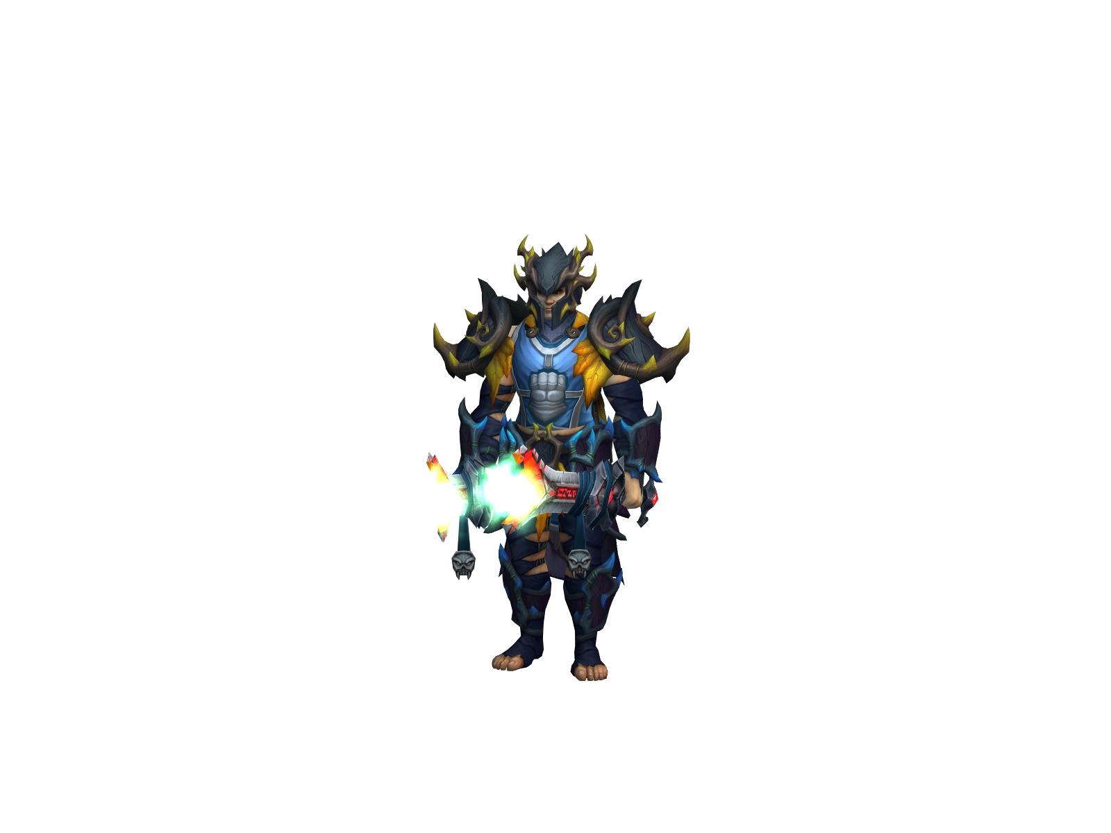 Батлтанк 3D character render