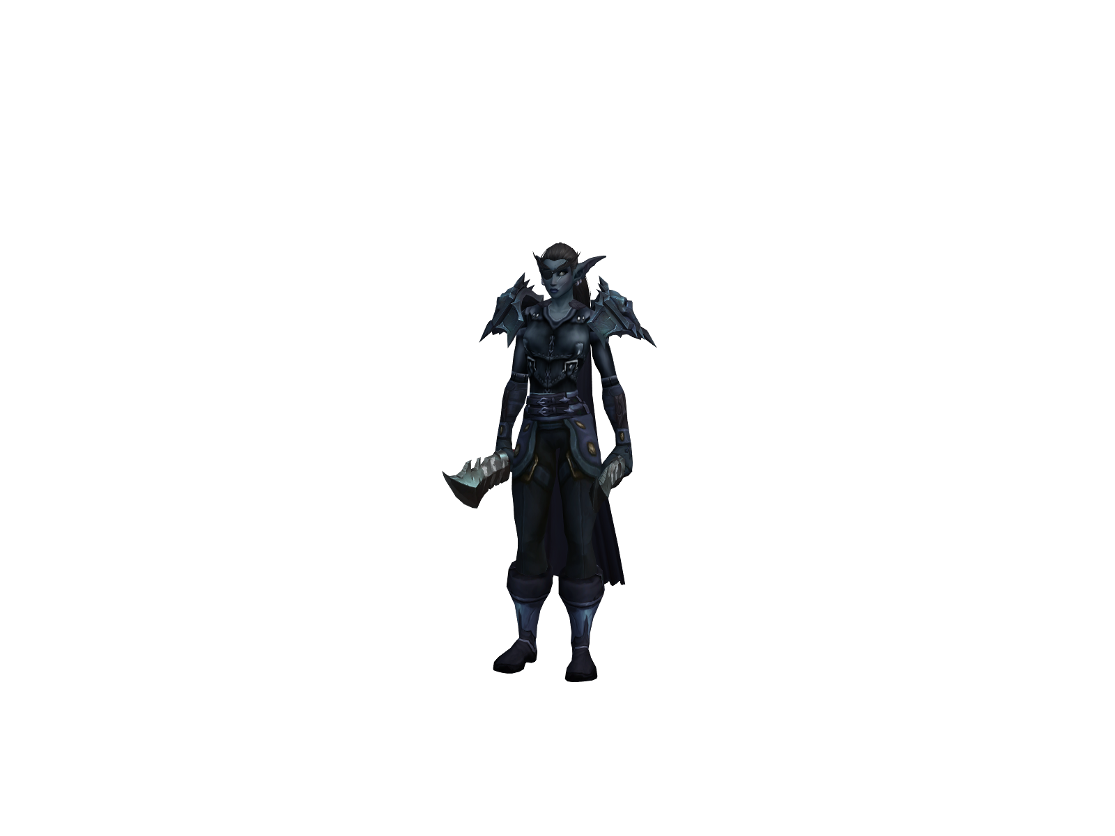 Блудливость 3D character render