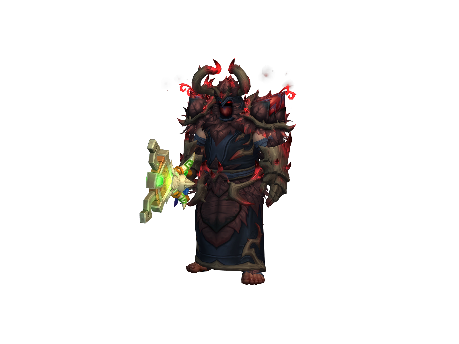 Джендру 3D character render