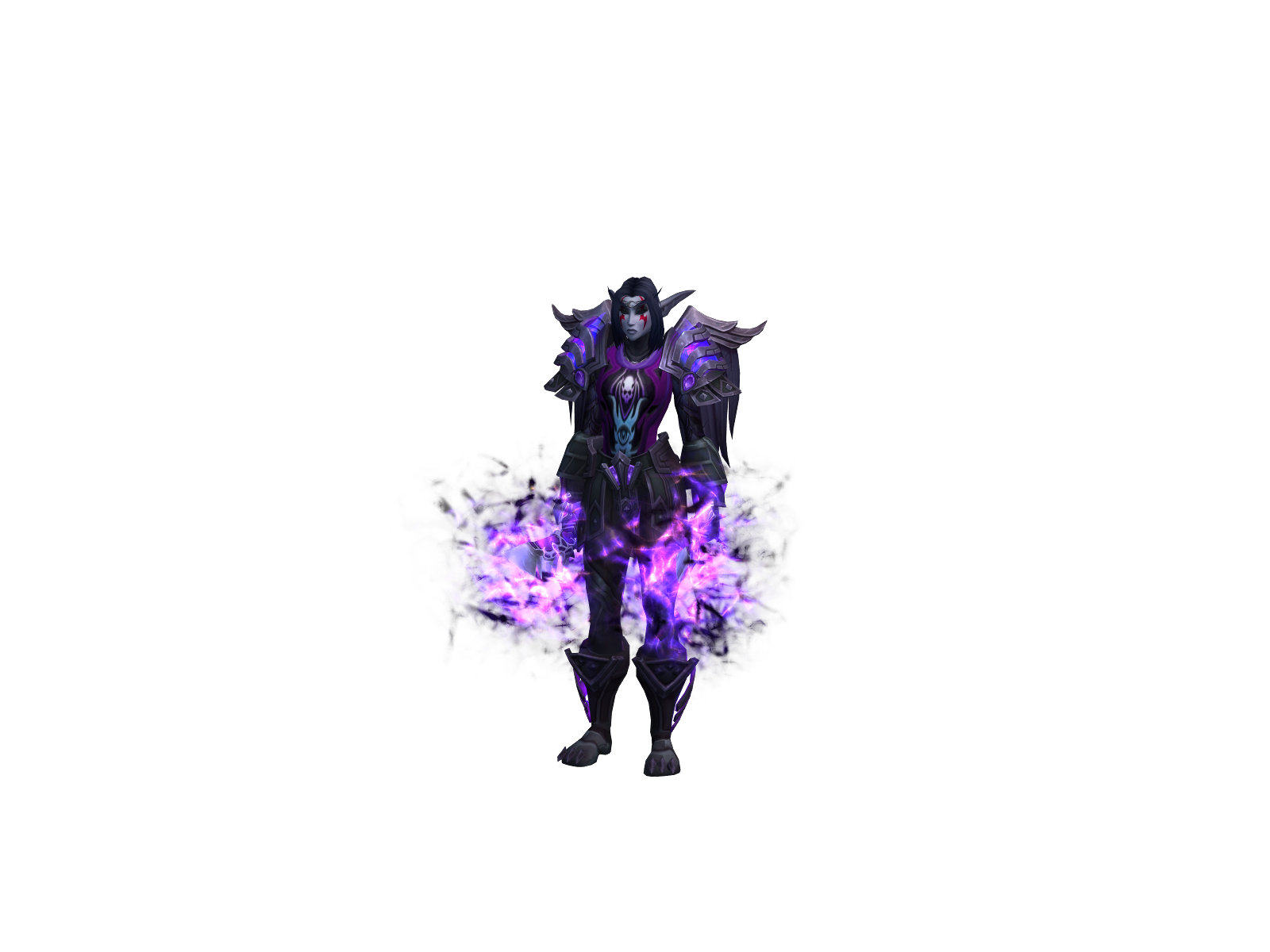 Найтхохо 3D character render