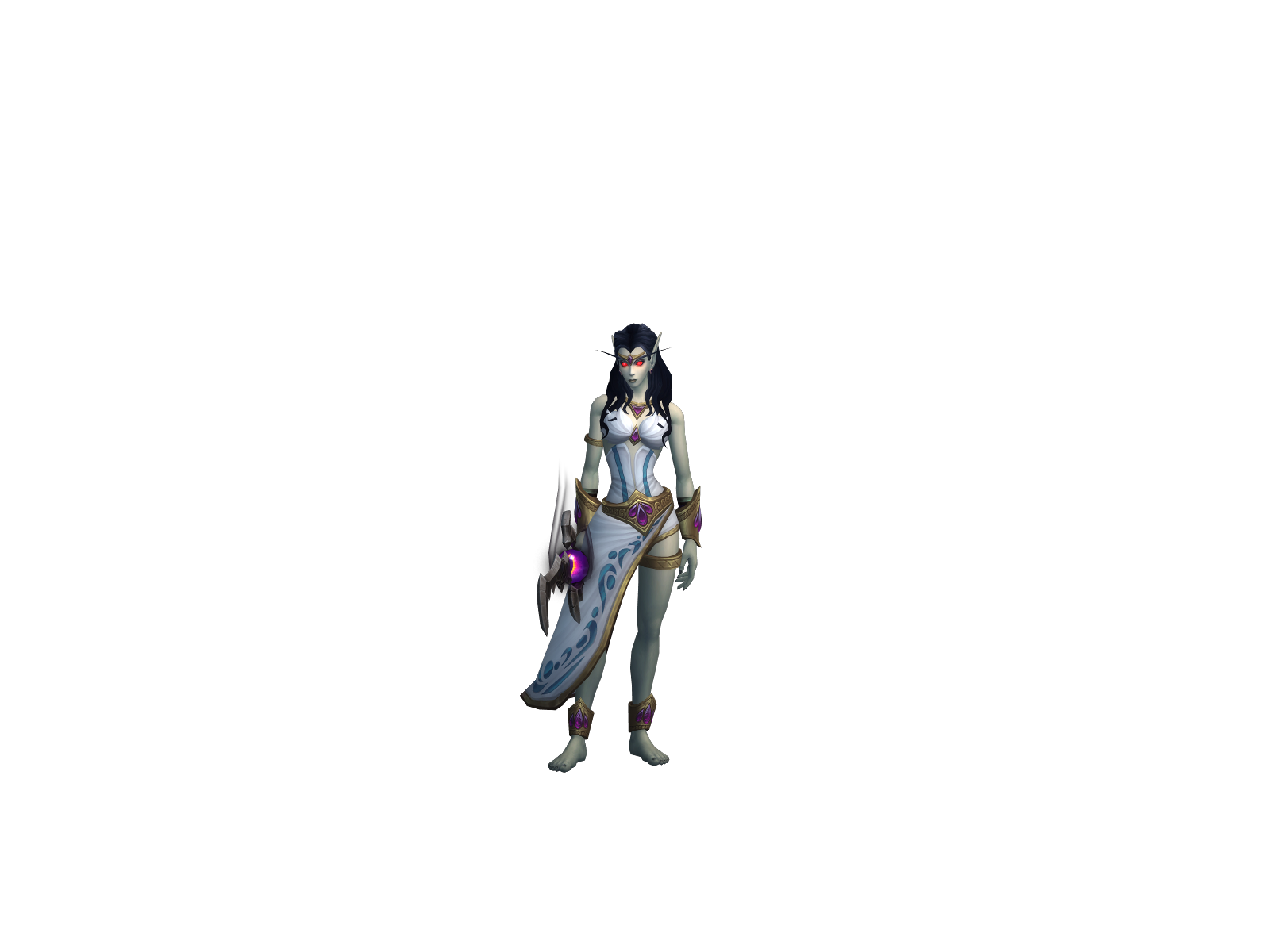 Кацумия 3D character render