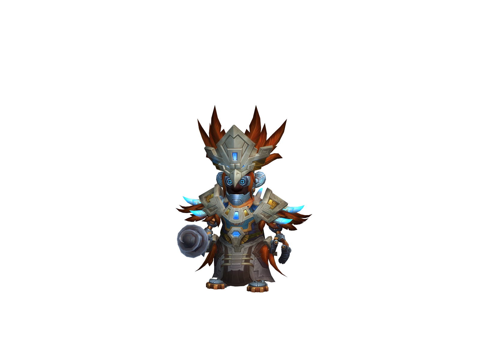 Слён 3D character render
