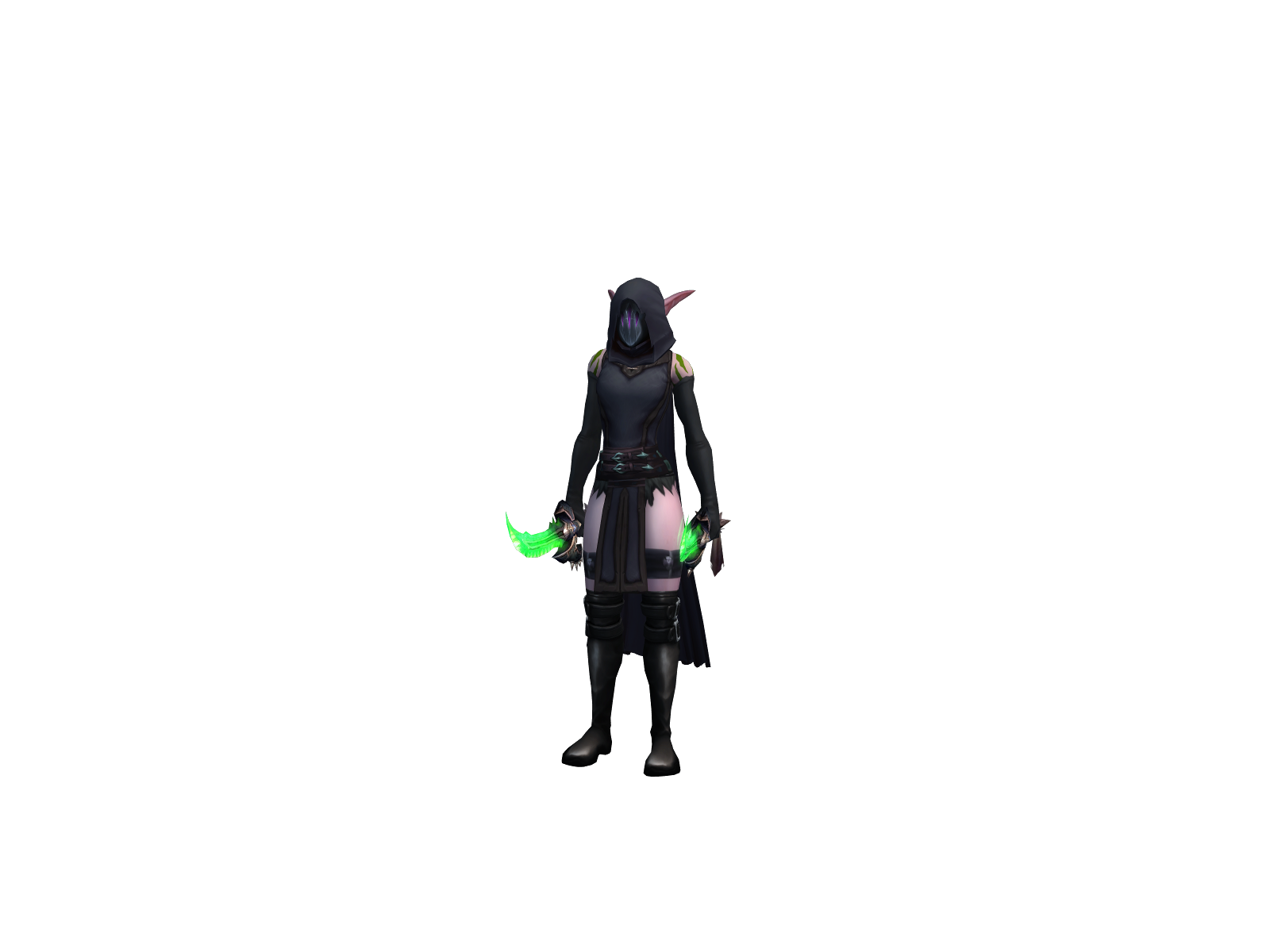 Вабарарог 3D character render
