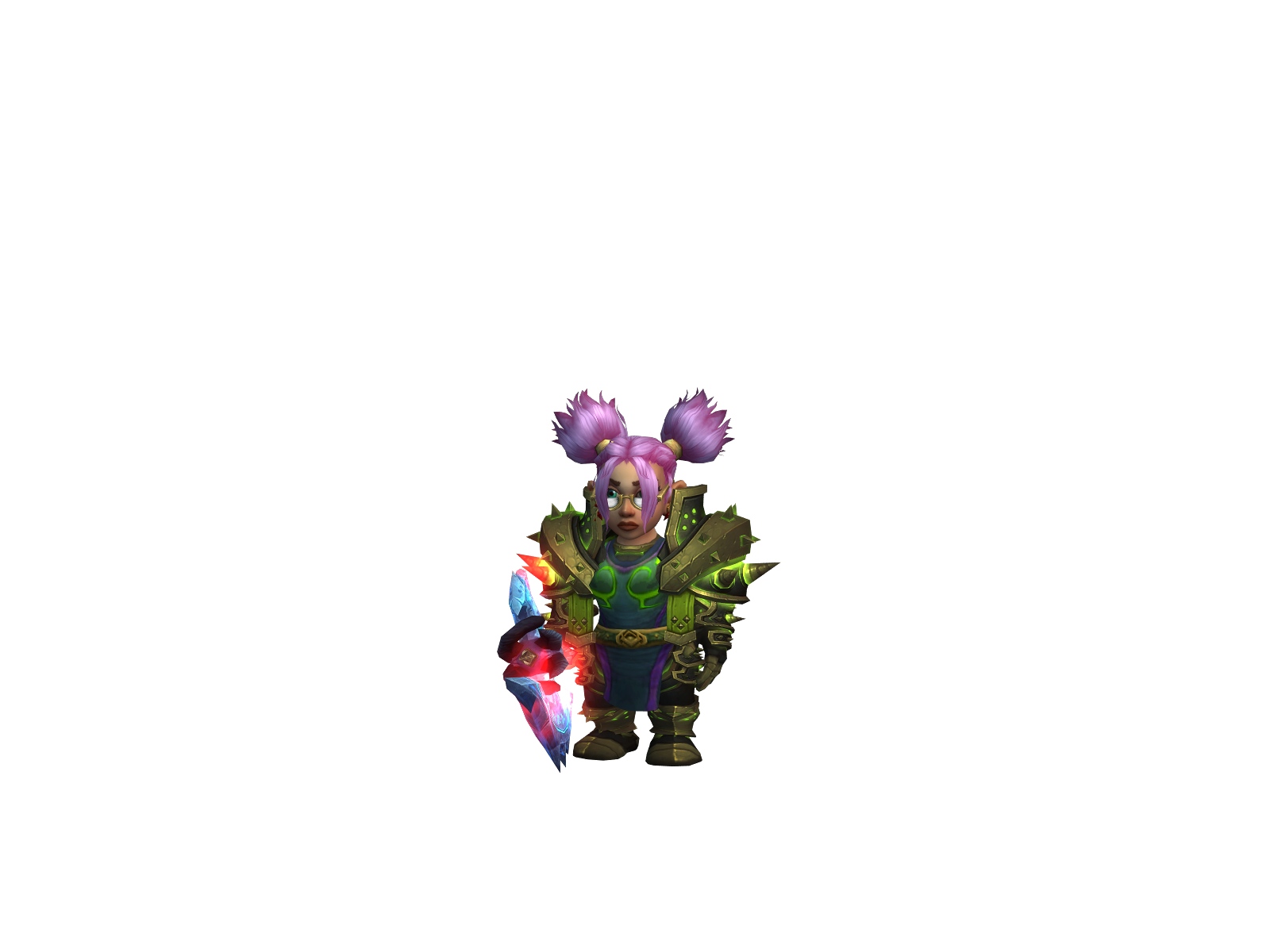 Соулкираа 3D character render