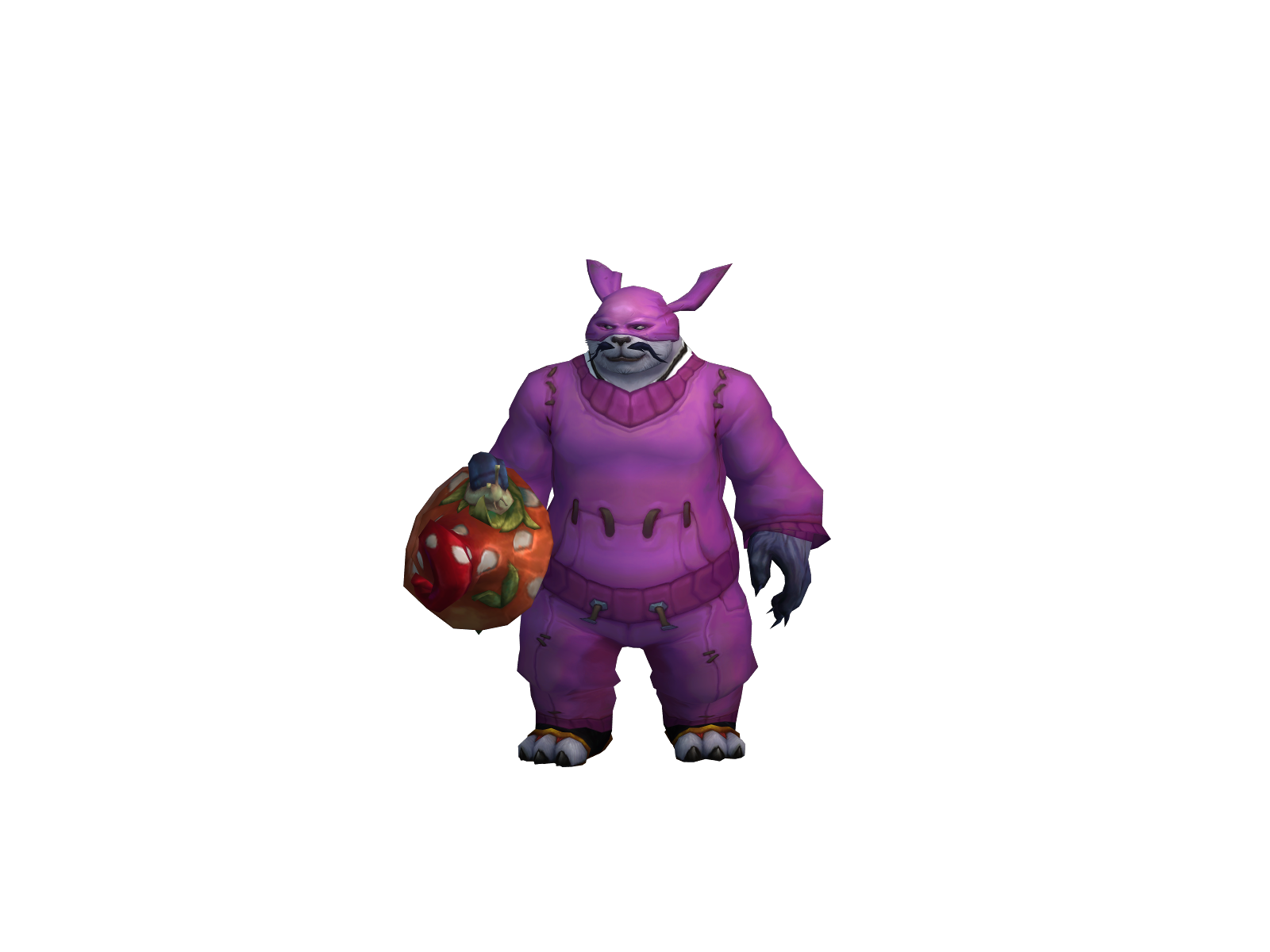 Зэлпеканка 3D character render
